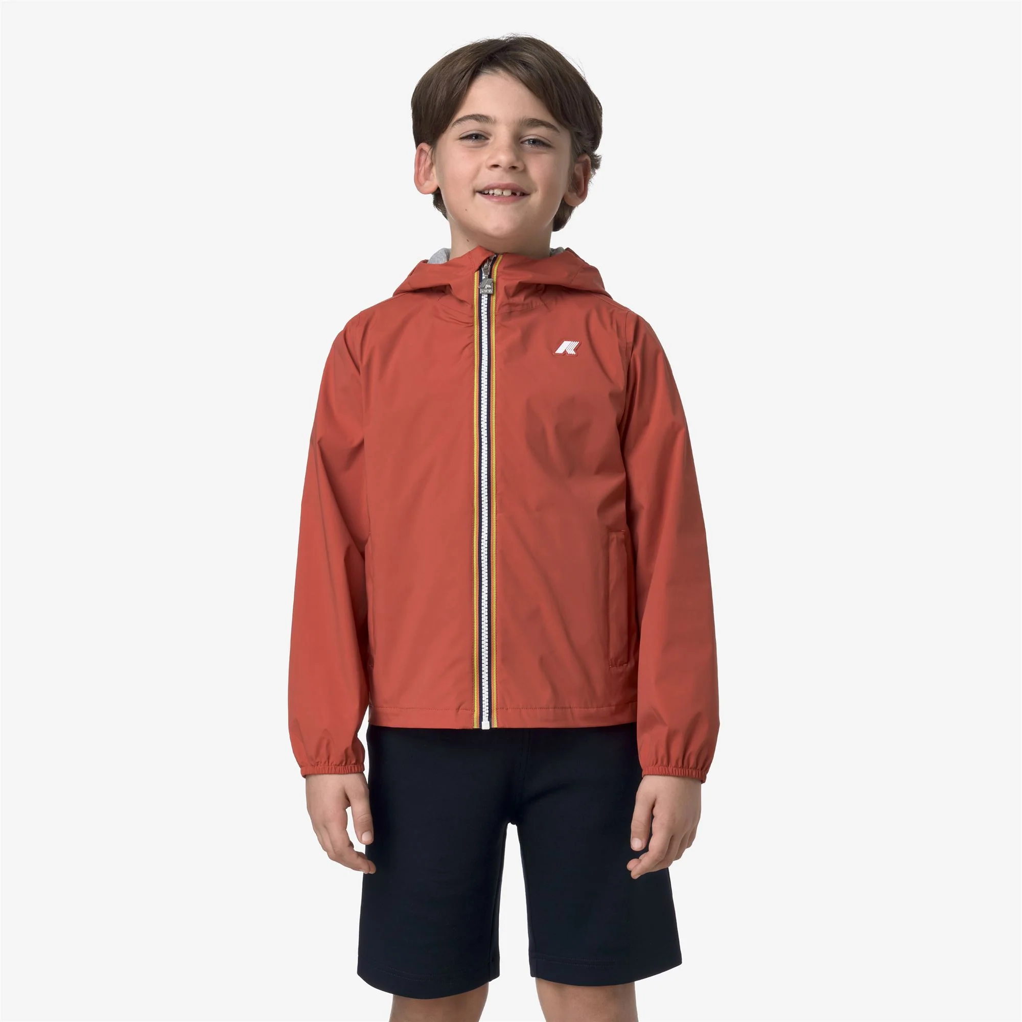 P. JACK STRETCH NYLON JERSEY - Jackets - Short - Boy - RED JASPER - Image 3