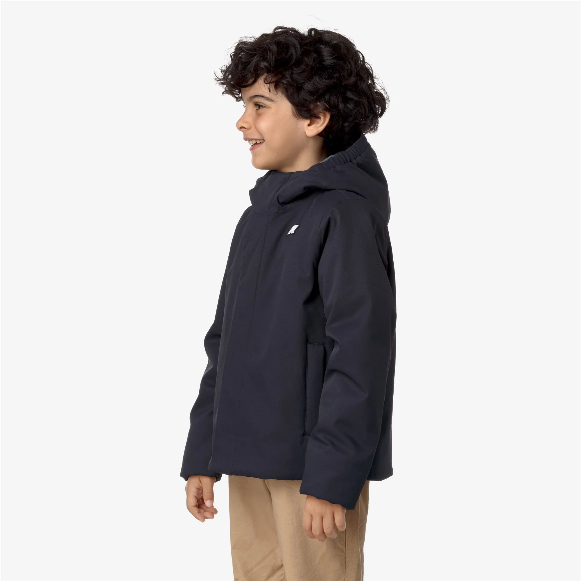 P. JACKO TWILL MARMOTTA - Jackets - Short - Boy - BLUE D-BLUE A - Image 4