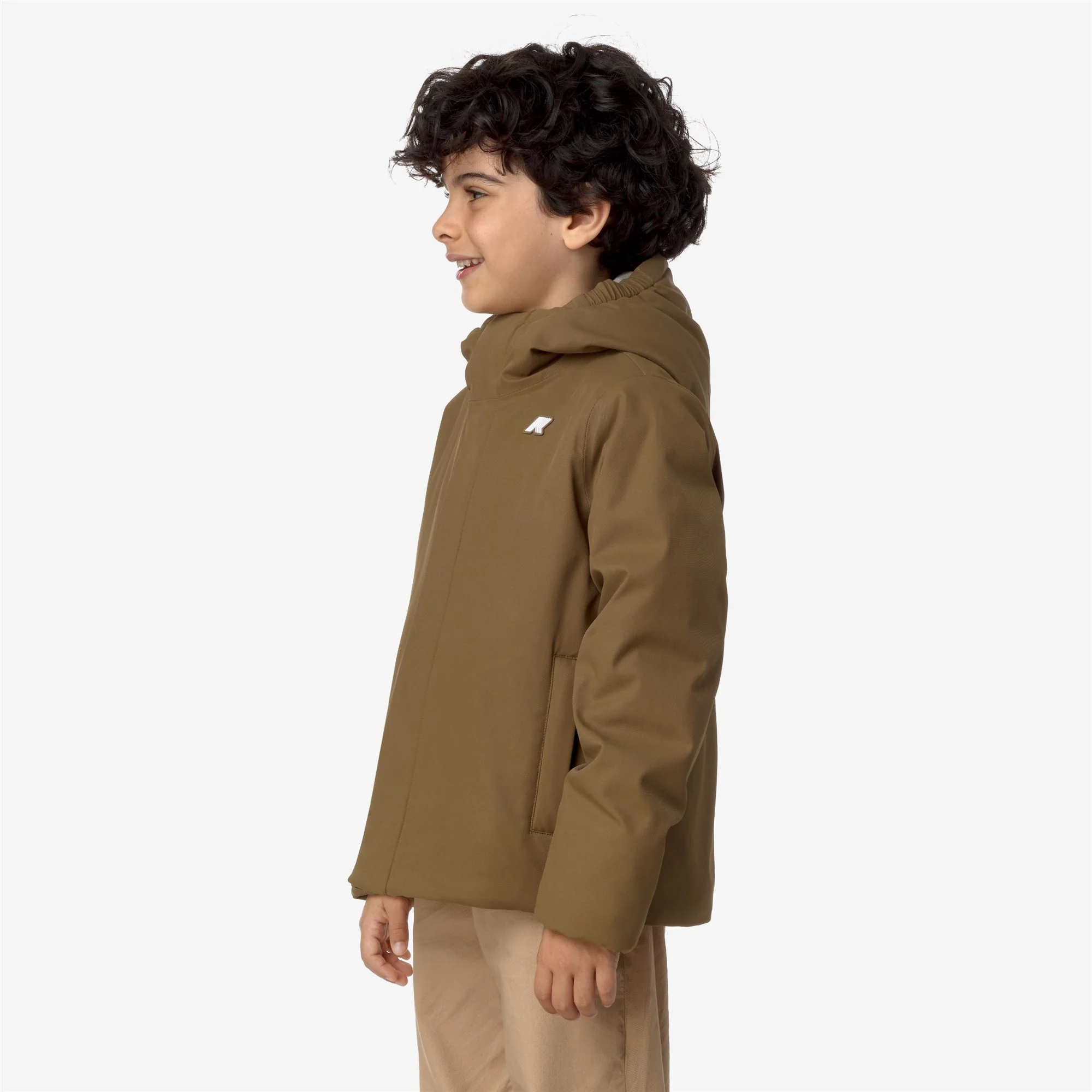 P. JACKO TWILL MARMOTTA - Jackets - Short - Boy - BROWN C-BEIGE G - Image 4