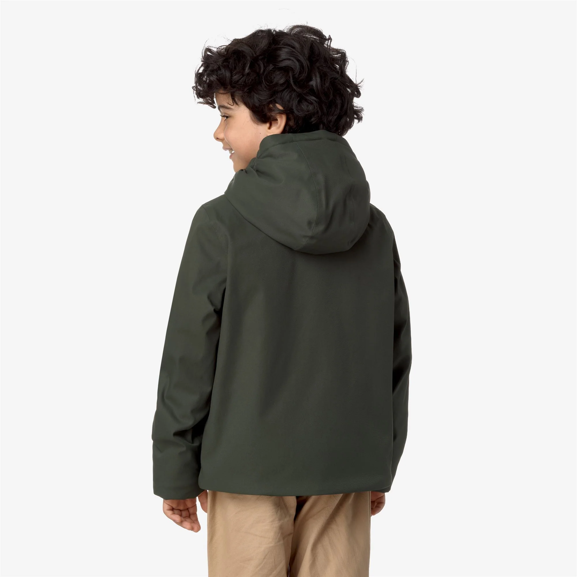 P. JACKO TWILL MARMOTTA - Jackets - Short - Boy - GREEN B-BLUE A - Image 5