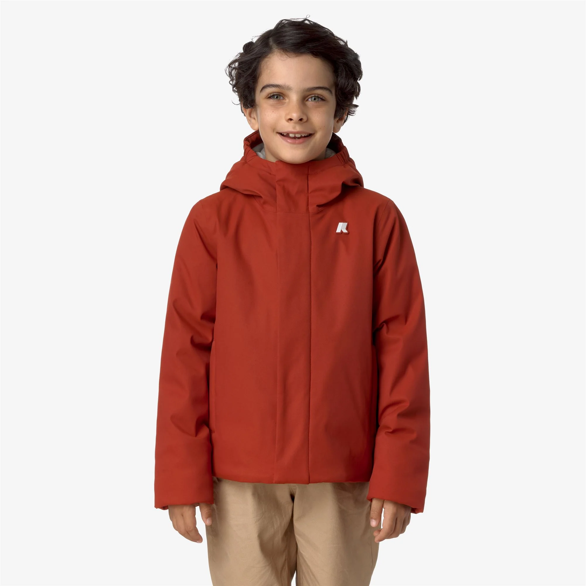 P. JACKO TWILL MARMOTTA - Jackets - Short - Boy - RED P-GREY B - Image 3