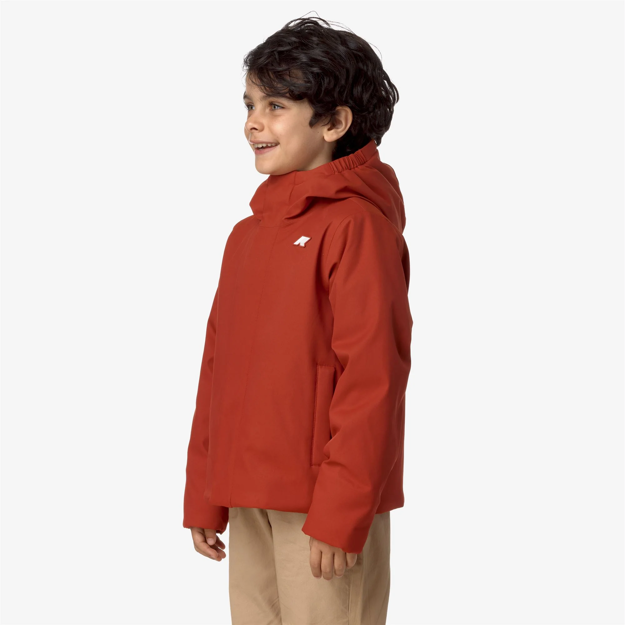 P. JACKO TWILL MARMOTTA - Jackets - Short - Boy - RED P-GREY B - Image 4