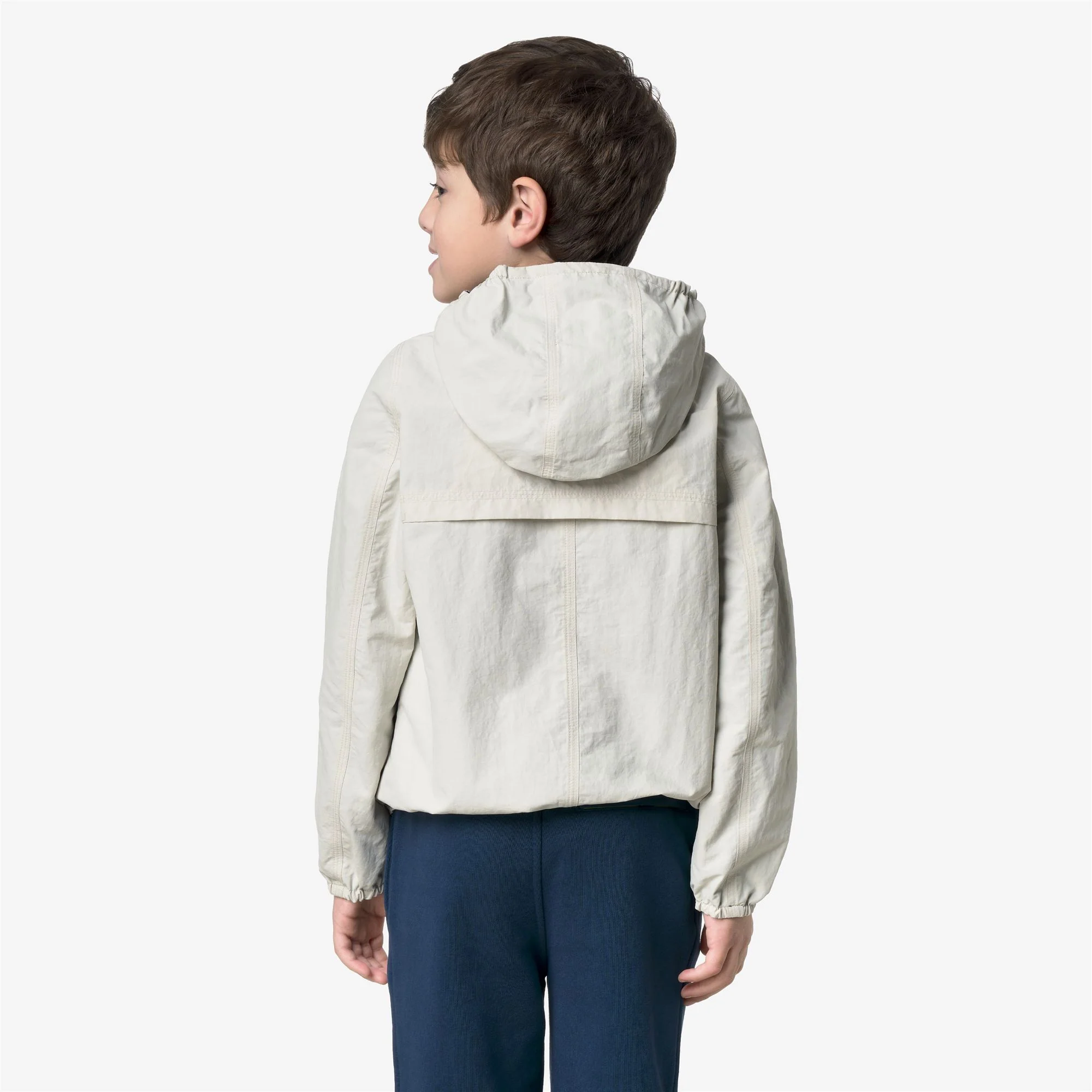 P. JAKE COTTON  REVERSIBLE - Jackets - Short - Boy - BEIGE LT-BLUE INSIGNIA - Image 6