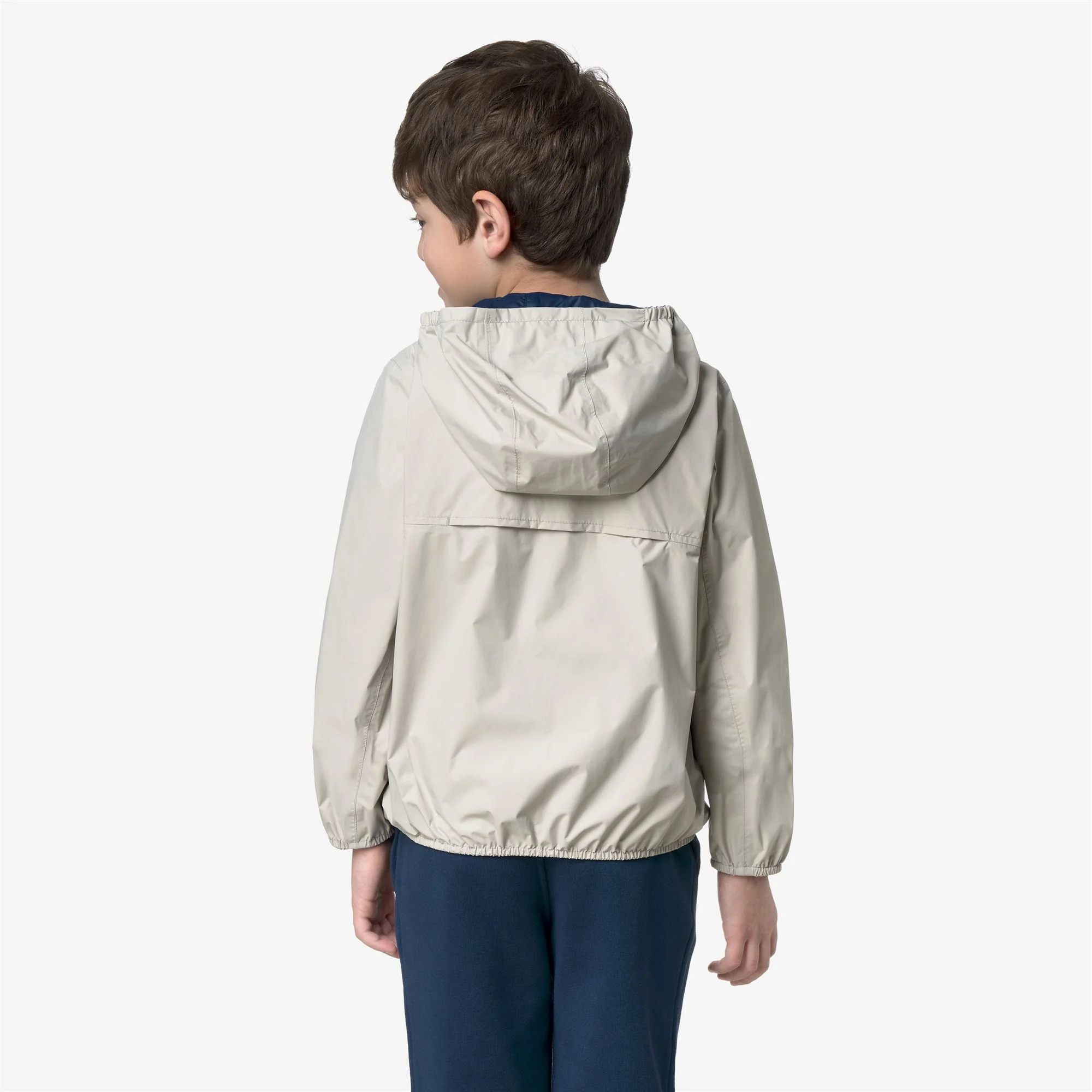 P. JAKE PLUS.2 REVERSIBLE - Jackets - Short - Boy - BEIGE LT-BLUE INSIGNIA - Image 6