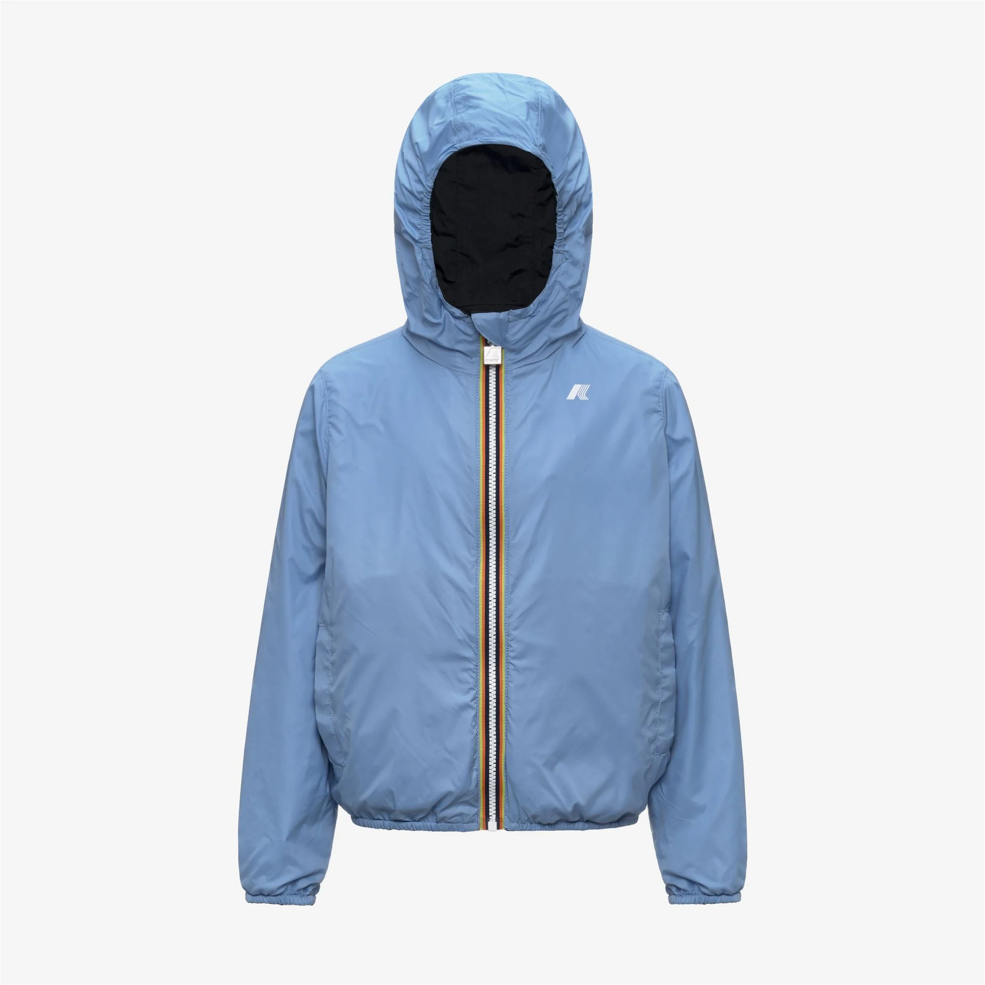 P. JAKE PLUS.2 REVERSIBLE - Jackets - Short - Boy - BLACK PURE-BLUE CIELO - Image 2