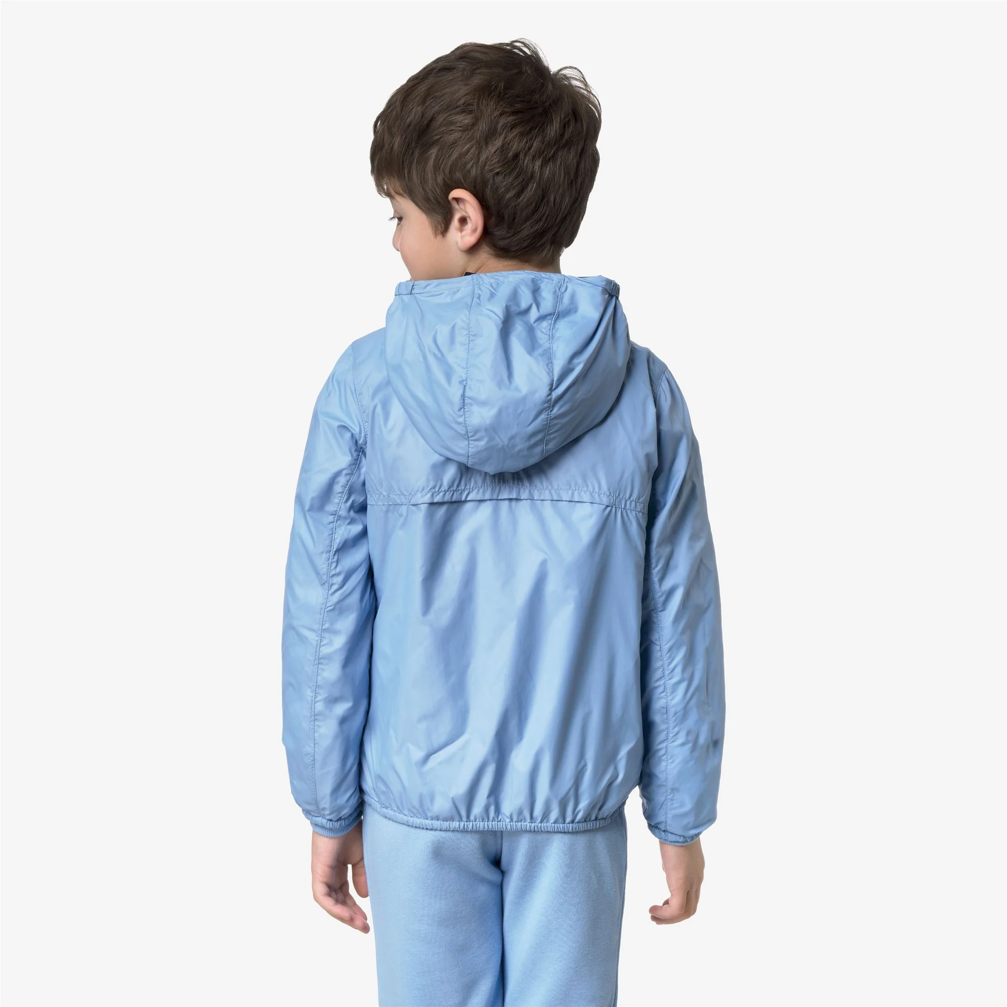 P. JAKE PLUS.2 REVERSIBLE - Jackets - Short - Boy - BLACK PURE-BLUE CIELO - Image 6