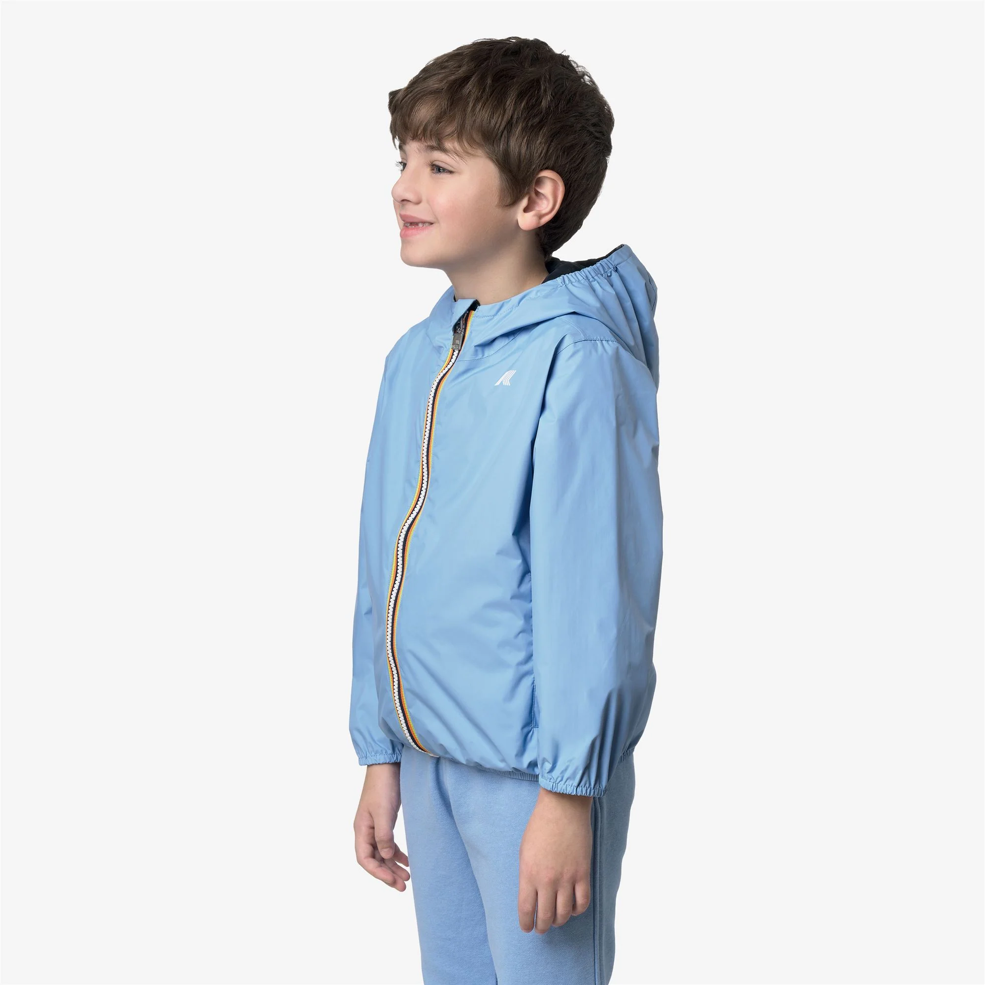 P. JAKE PLUS.2 REVERSIBLE - Jackets - Short - Boy - BLUE CIELO-BLUE DEPTH - Image 5