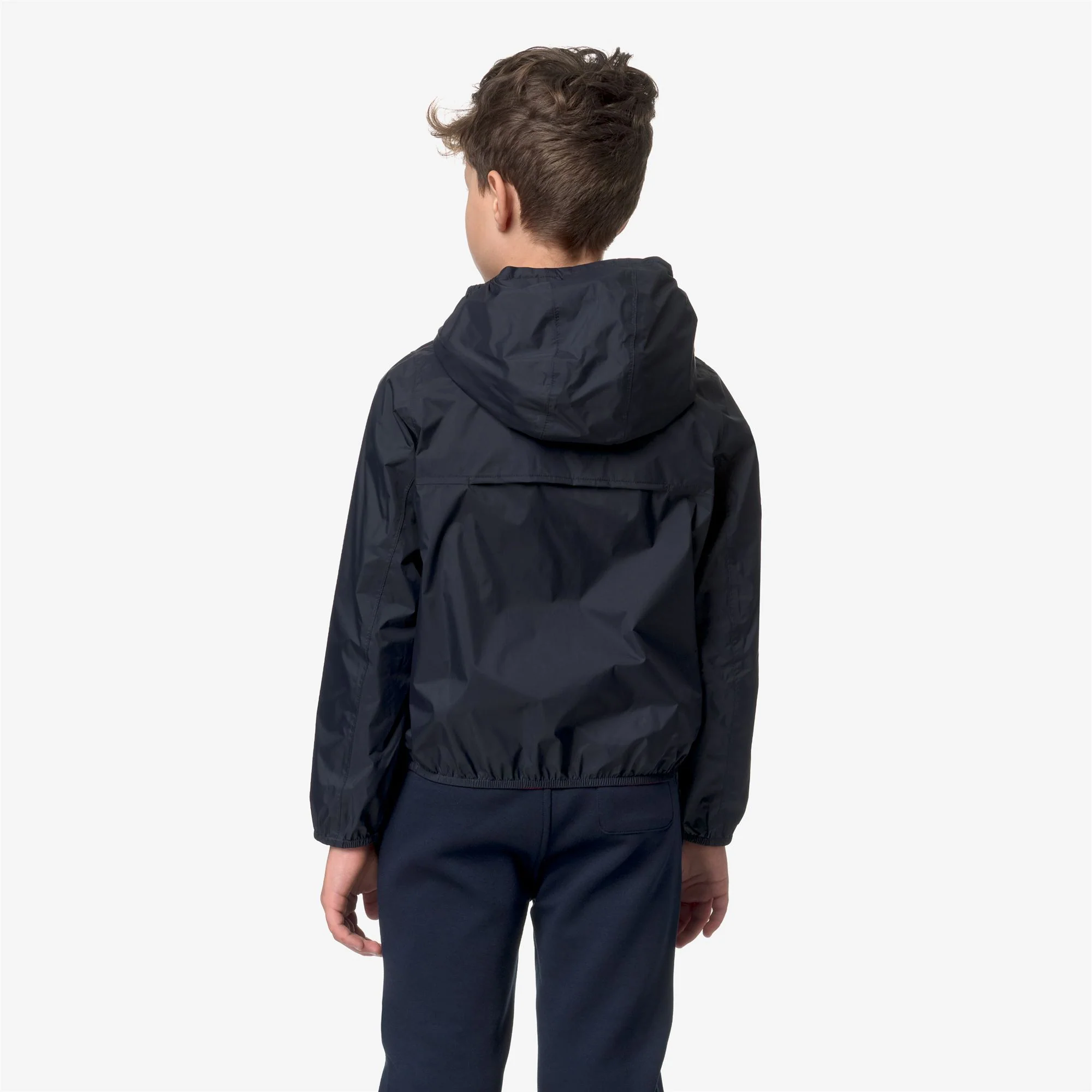 P. JAKE PLUS.2 REVERSIBLE - Jackets - Short - Boy - BLUE DEPTH-RED - Image 6
