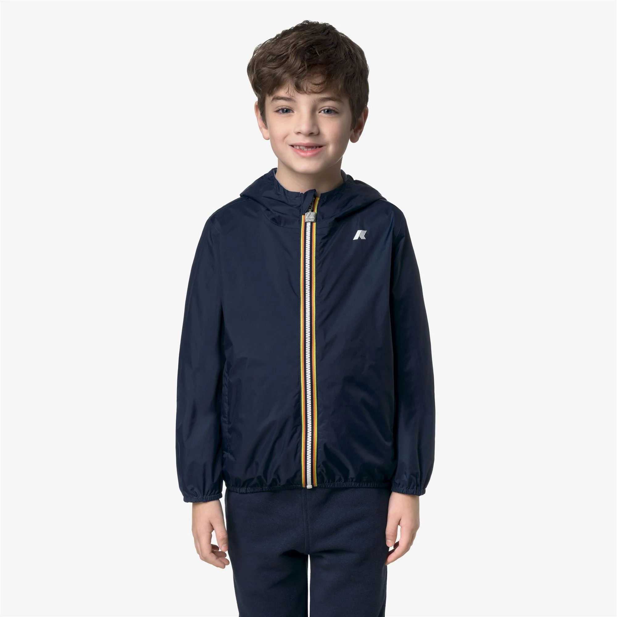 P. JAKE PLUS.2 REVERSIBLE - Jackets - Short - Boy - BLUE INSIGNIA-BLUE CIELO - Image 4