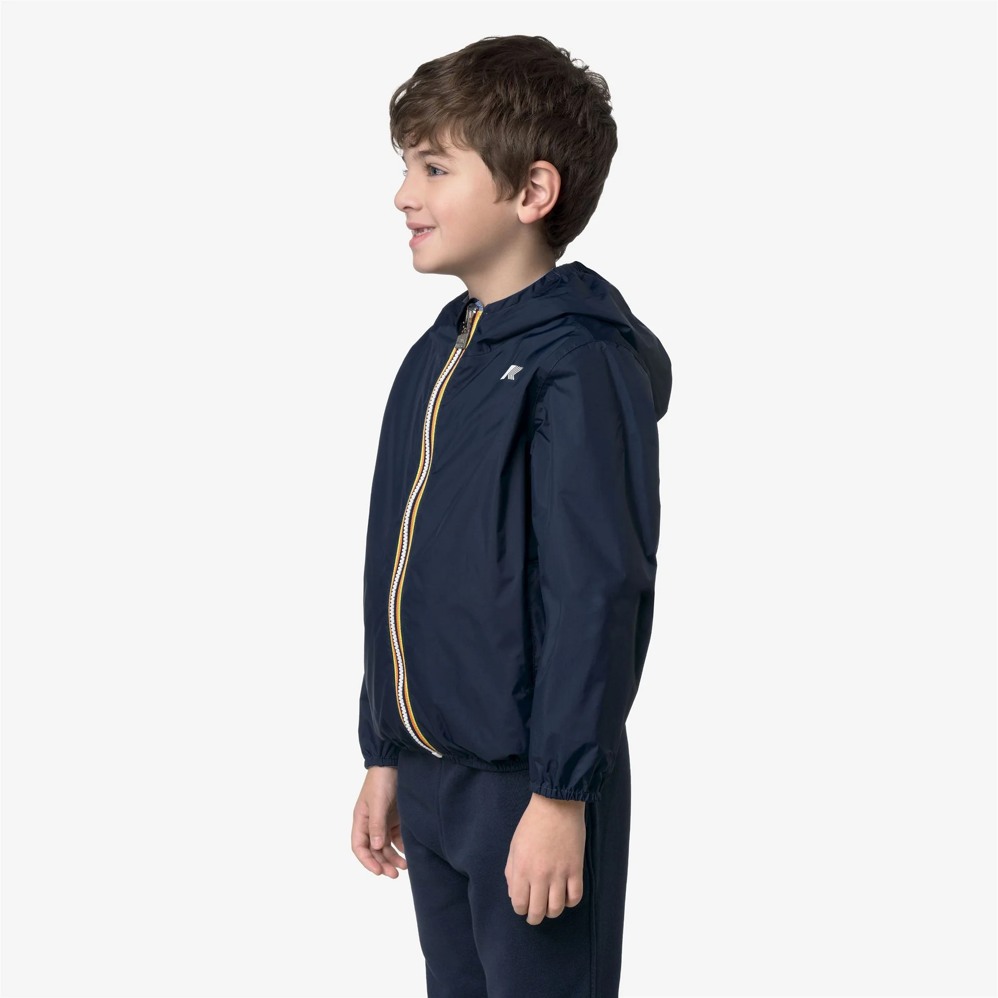 P. JAKE PLUS.2 REVERSIBLE - Jackets - Short - Boy - BLUE INSIGNIA-BLUE CIELO - Image 5