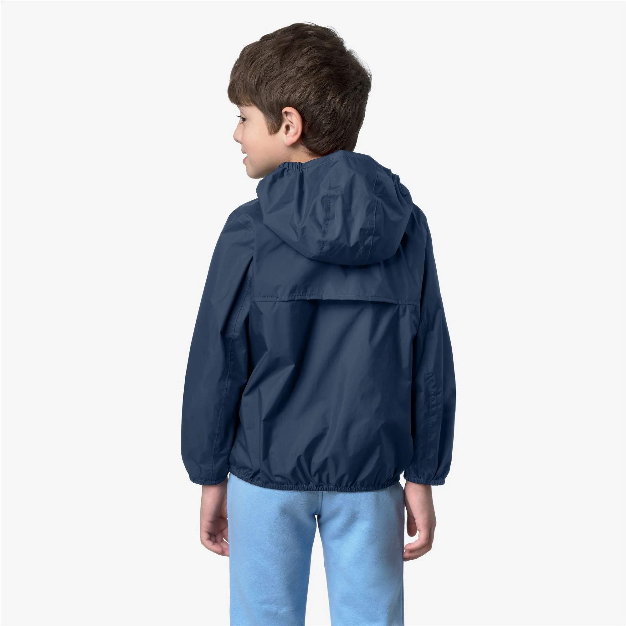 P. JAKE PLUS.2 REVERSIBLE - Jackets - Short - Boy - BLUE INSIGNIA-RED POPPY - Image 6