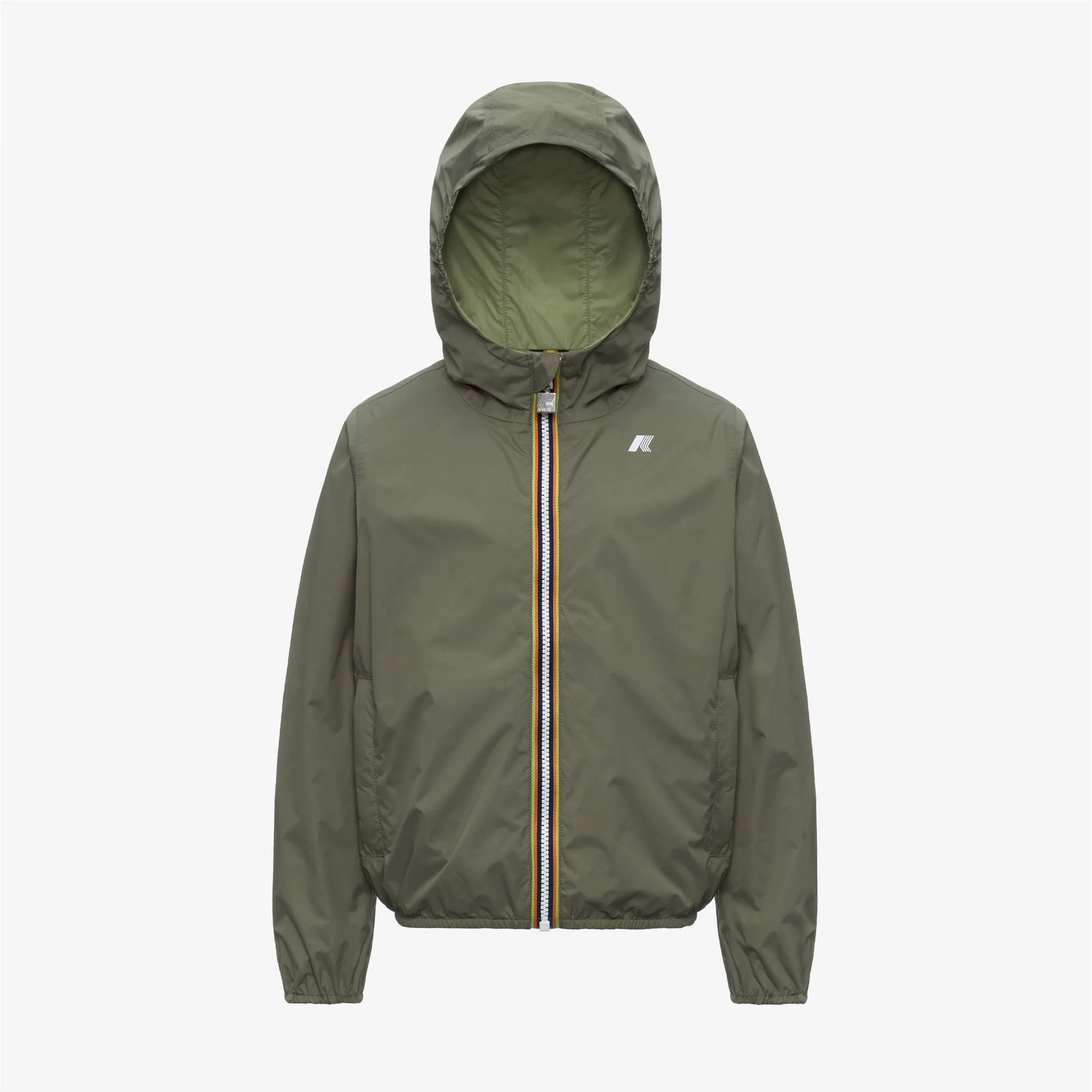P. JAKE PLUS.2 REVERSIBLE - Jackets - Short - Boy - GREEN-LIME JACQUARD