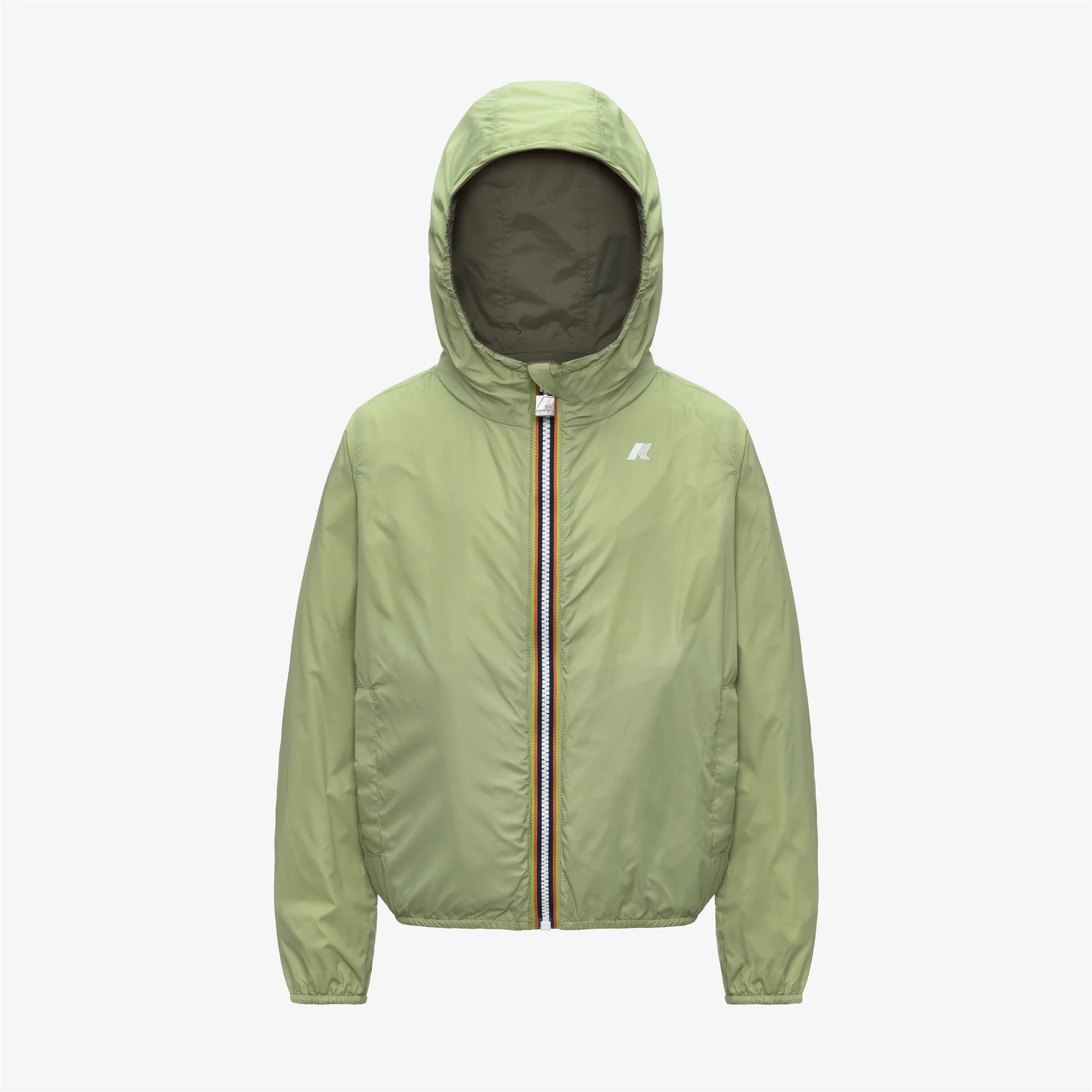P. JAKE PLUS.2 REVERSIBLE - Jackets - Short - Boy - GREEN-LIME JACQUARD - Image 2