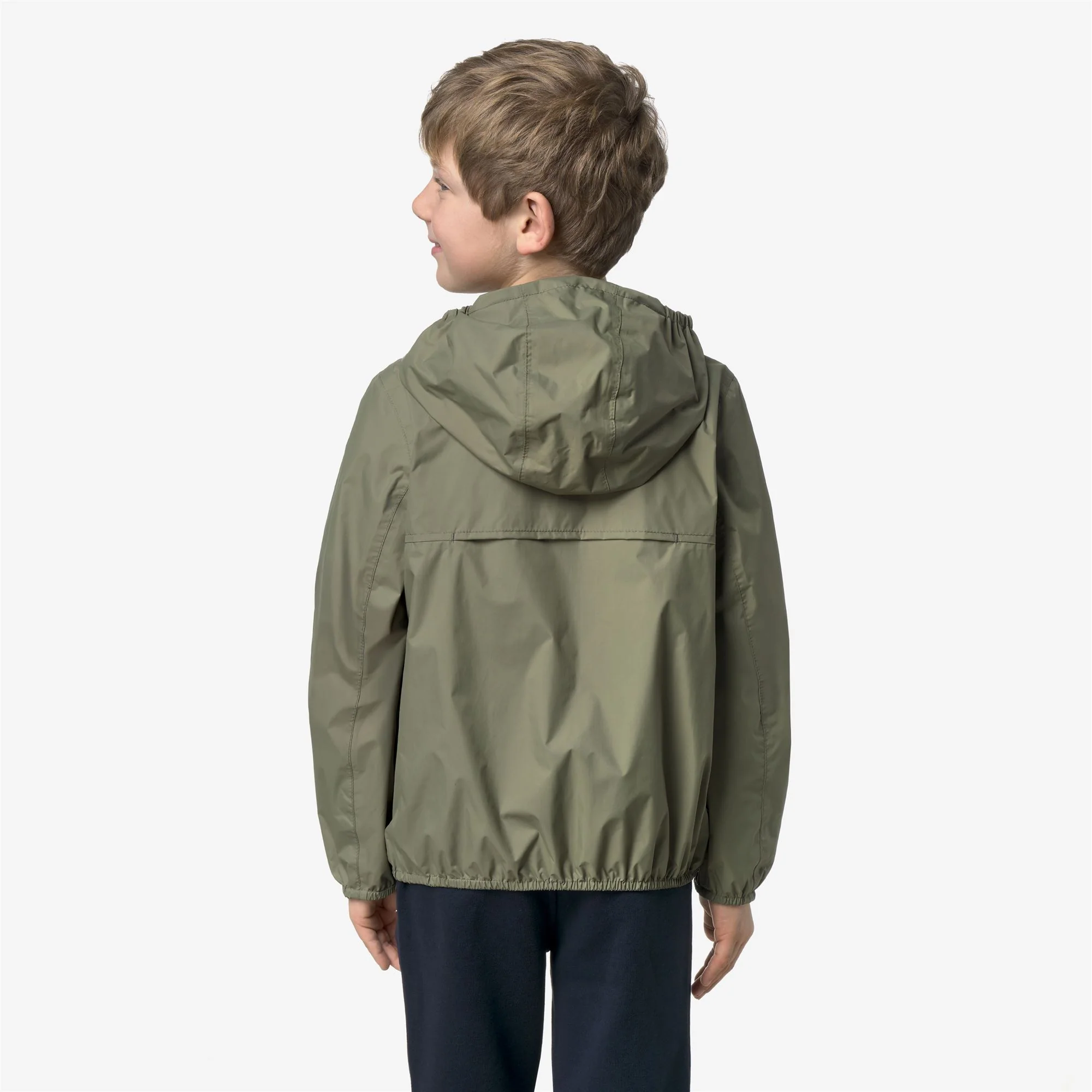 P. JAKE PLUS.2 REVERSIBLE - Jackets - Short - Boy - GREEN-LIME JACQUARD - Image 6