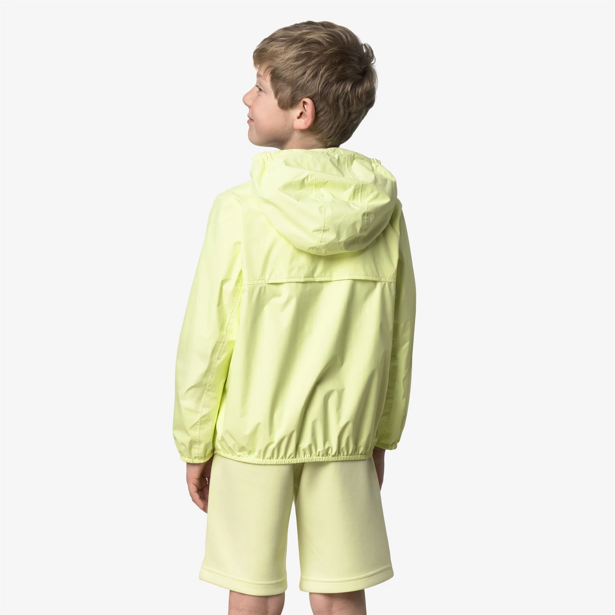 P. JAKE PLUS.2 REVERSIBLE - Jackets - Short - Boy - YELLOW LIME-BLUE INSIGNIA - Image 6