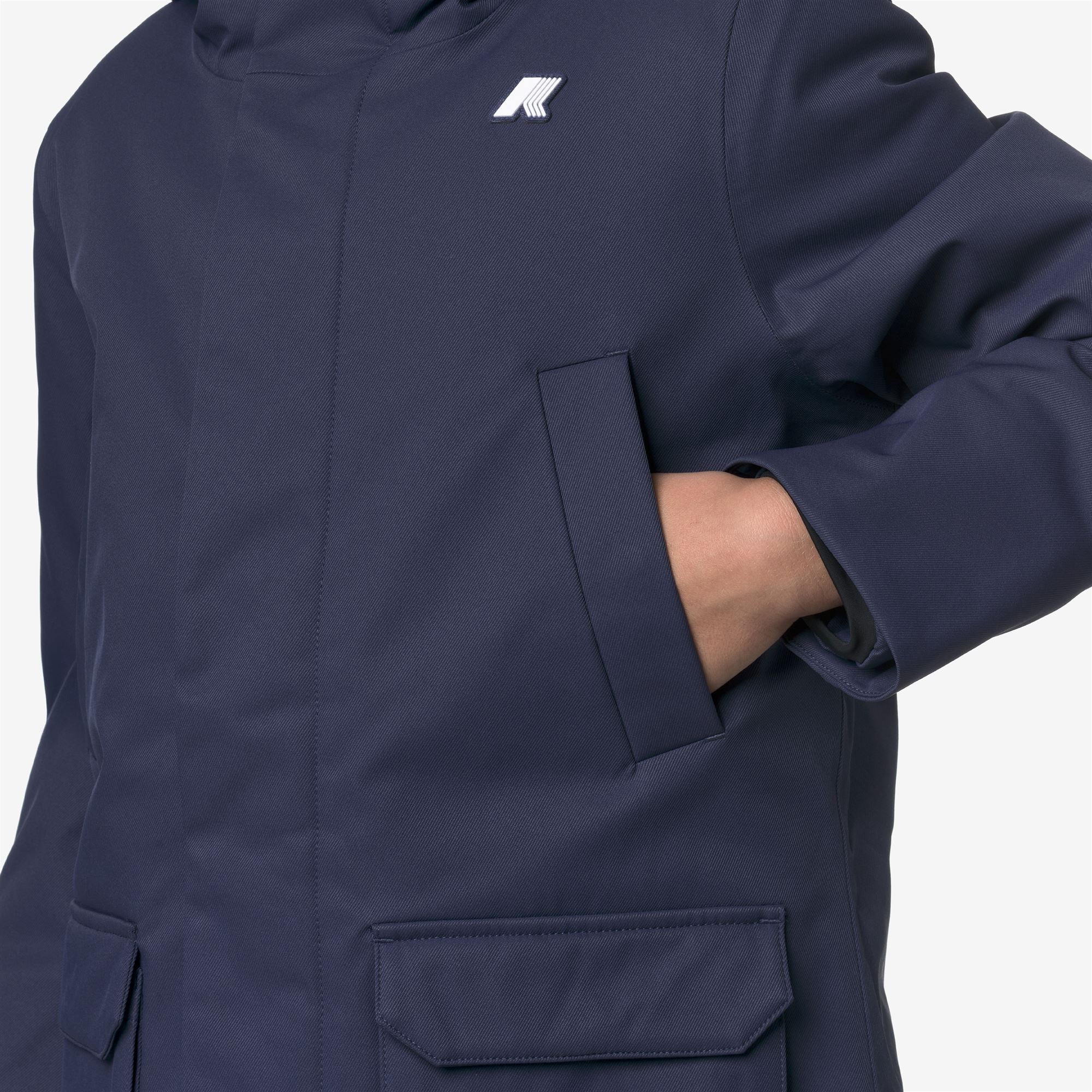 P. JARKO TWILL MARMOTTA - Jackets - Mid - Boy - BLUE DEEP COBALT-GREY GOAT - Image 2