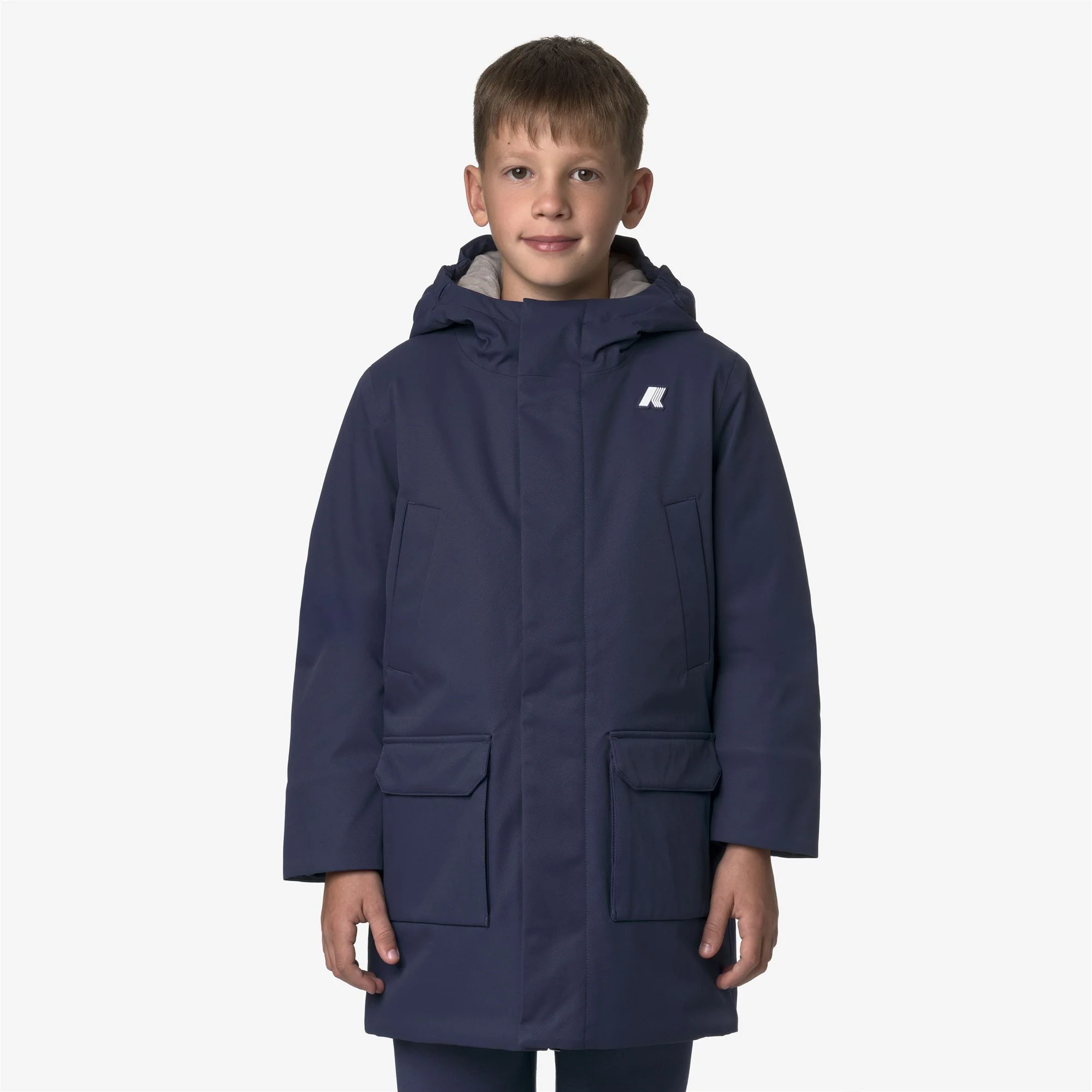 P. JARKO TWILL MARMOTTA - Jackets - Mid - Boy - BLUE DEEP COBALT-GREY GOAT - Image 3
