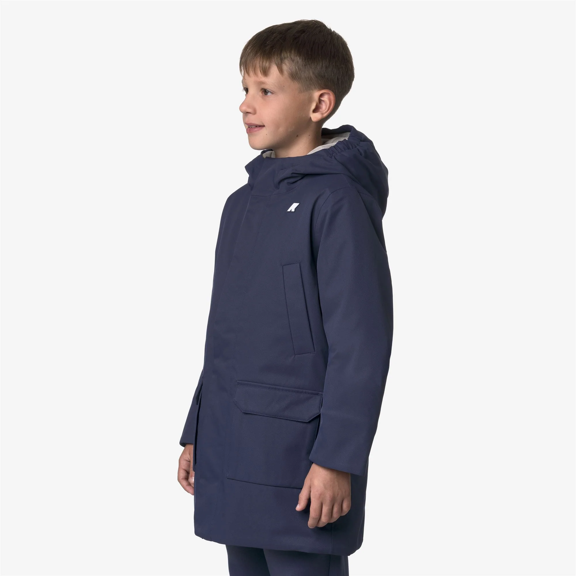 P. JARKO TWILL MARMOTTA - Jackets - Mid - Boy - BLUE DEEP COBALT-GREY GOAT - Image 4