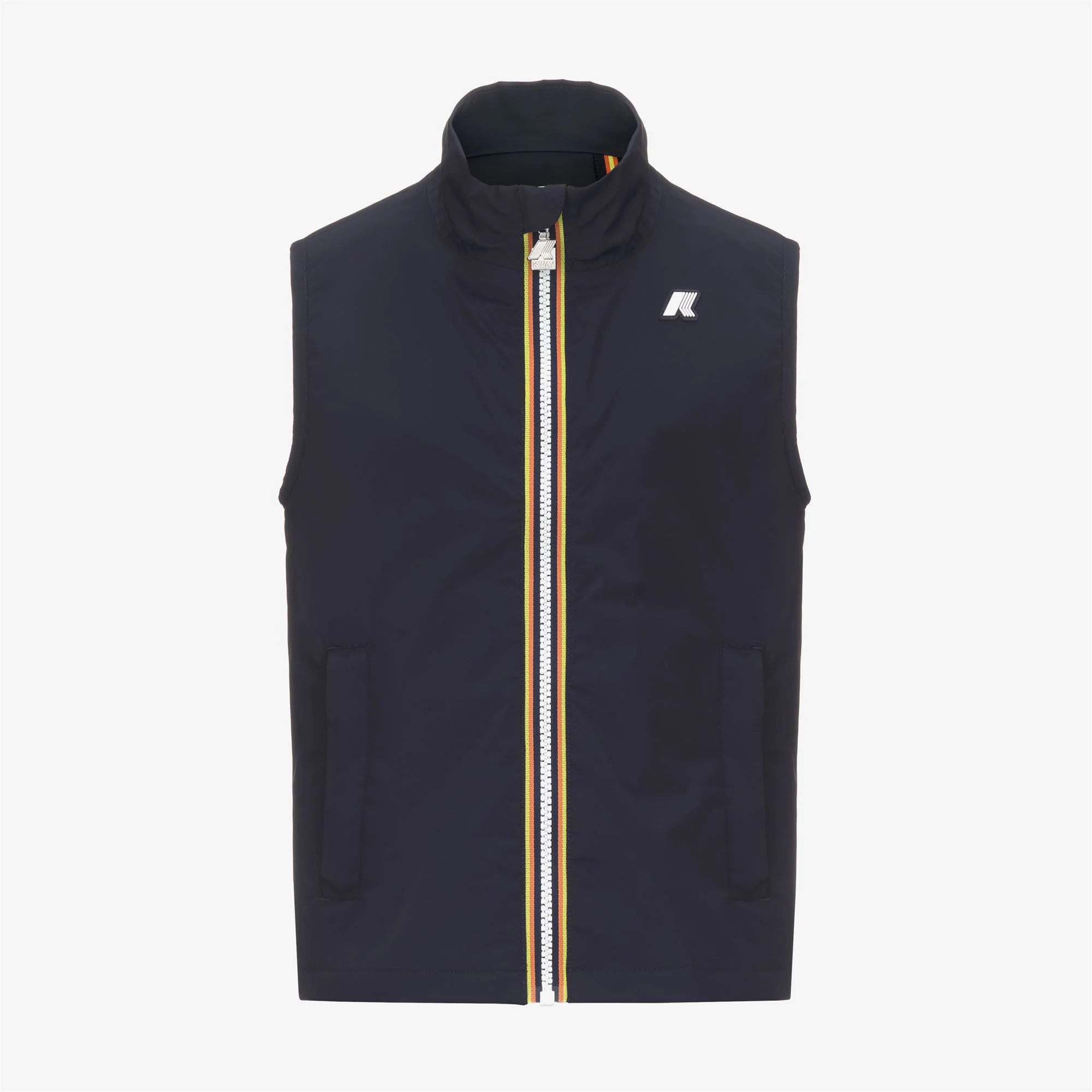 P. VALEN STRETCH NYLON JERSEY - Jackets - Vest - Boy - BLUE DEPTH
