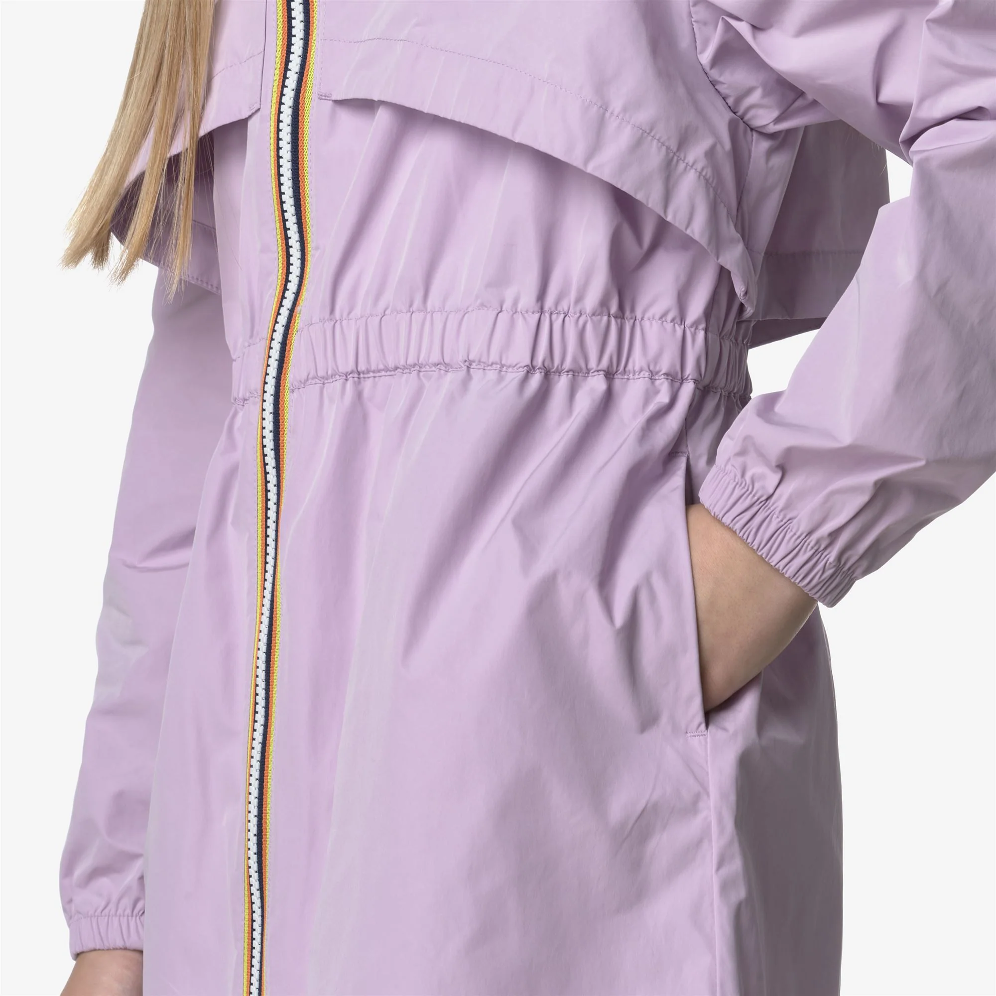 P. AUBE MEMORY TOUCH - Jackets - 3/4 LENGTH - Girl - VIOLET LT LILAC - Image 2