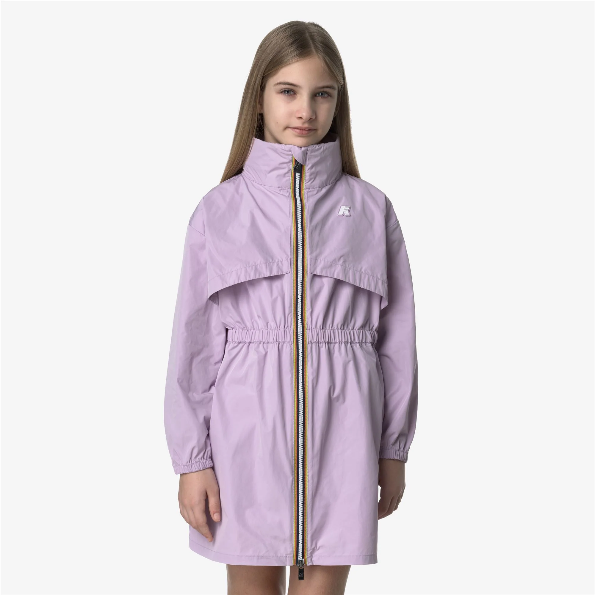 P. AUBE MEMORY TOUCH - Jackets - 3/4 LENGTH - Girl - VIOLET LT LILAC - Image 3