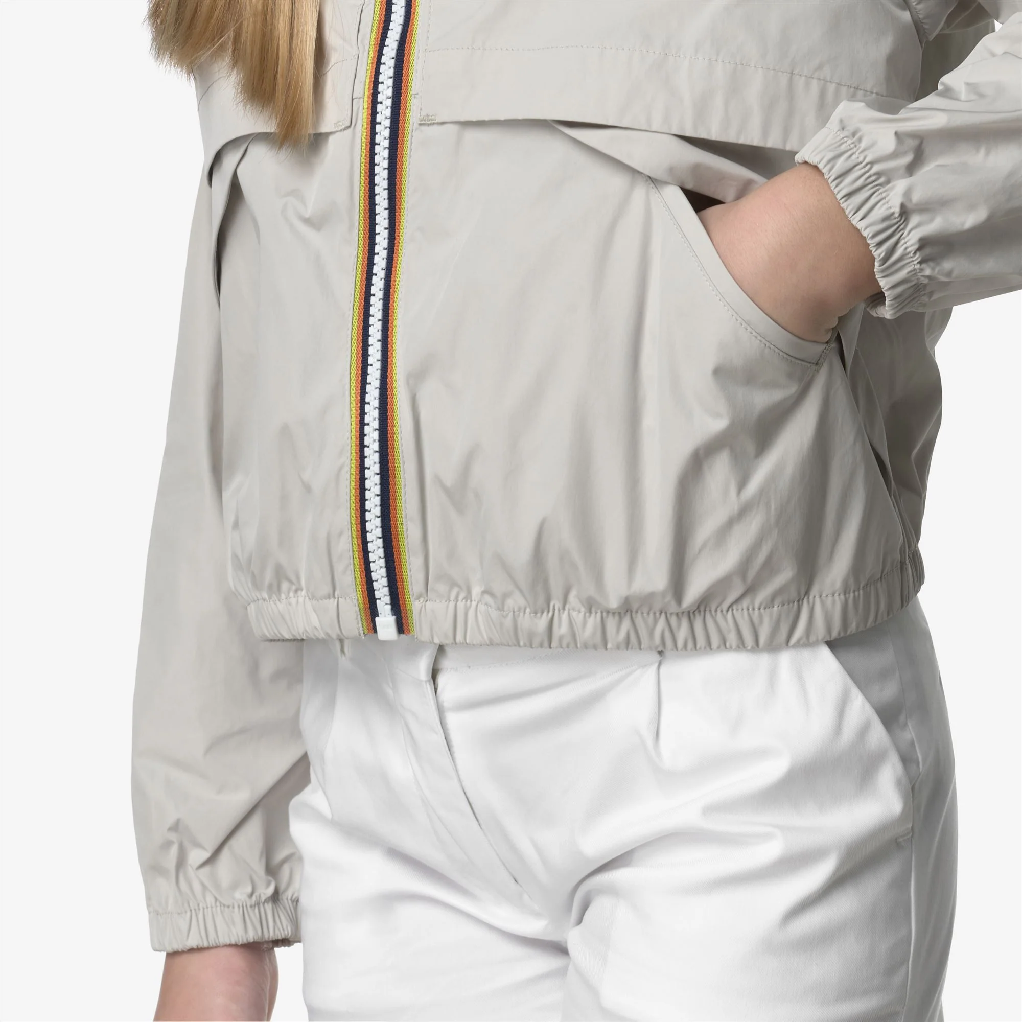 P. AUBETTE MEMORY TOUCH - Jackets - Short - Girl - BEIGE LT - Image 2