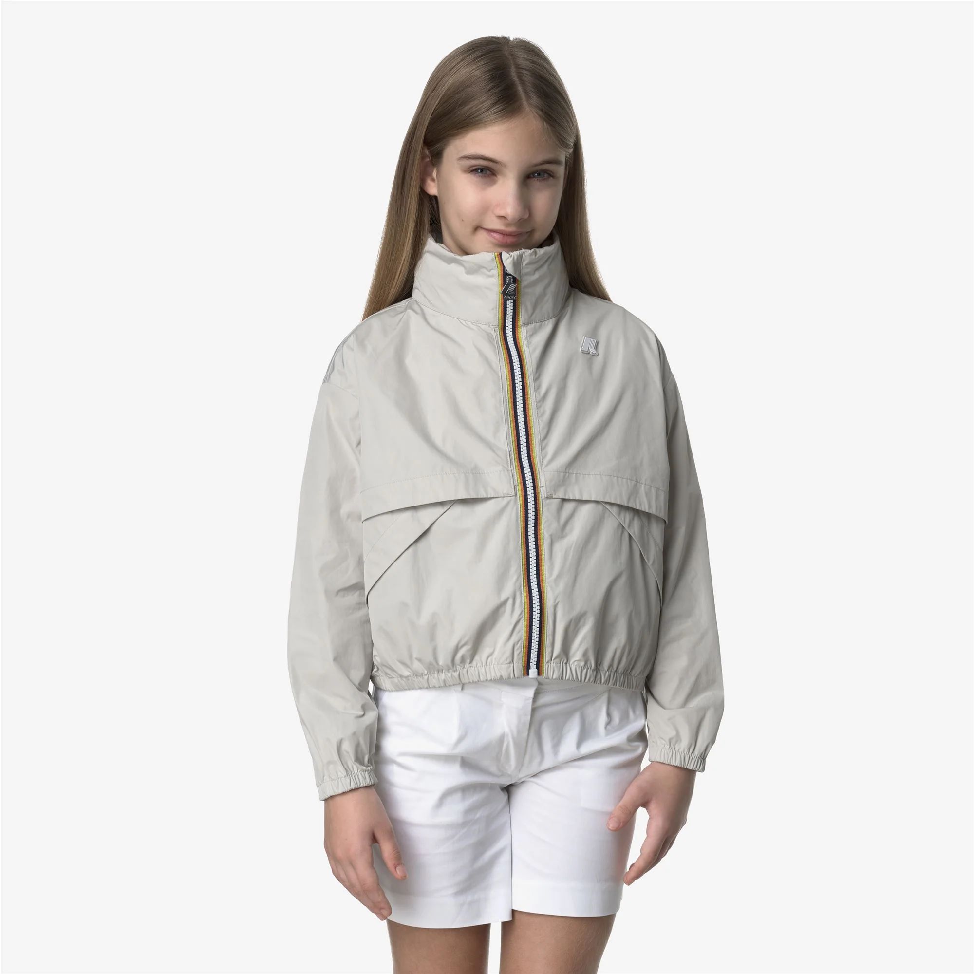 P. AUBETTE MEMORY TOUCH - Jackets - Short - Girl - BEIGE LT - Image 3