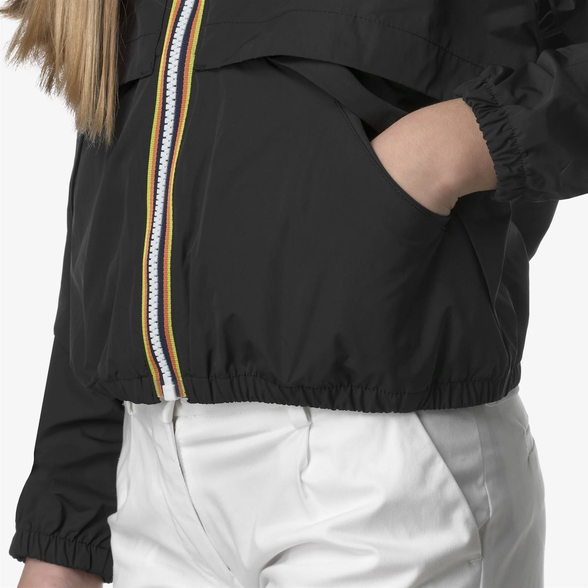 P. AUBETTE MEMORY TOUCH - Jackets - Short - Girl - BLACK PURE - Image 2