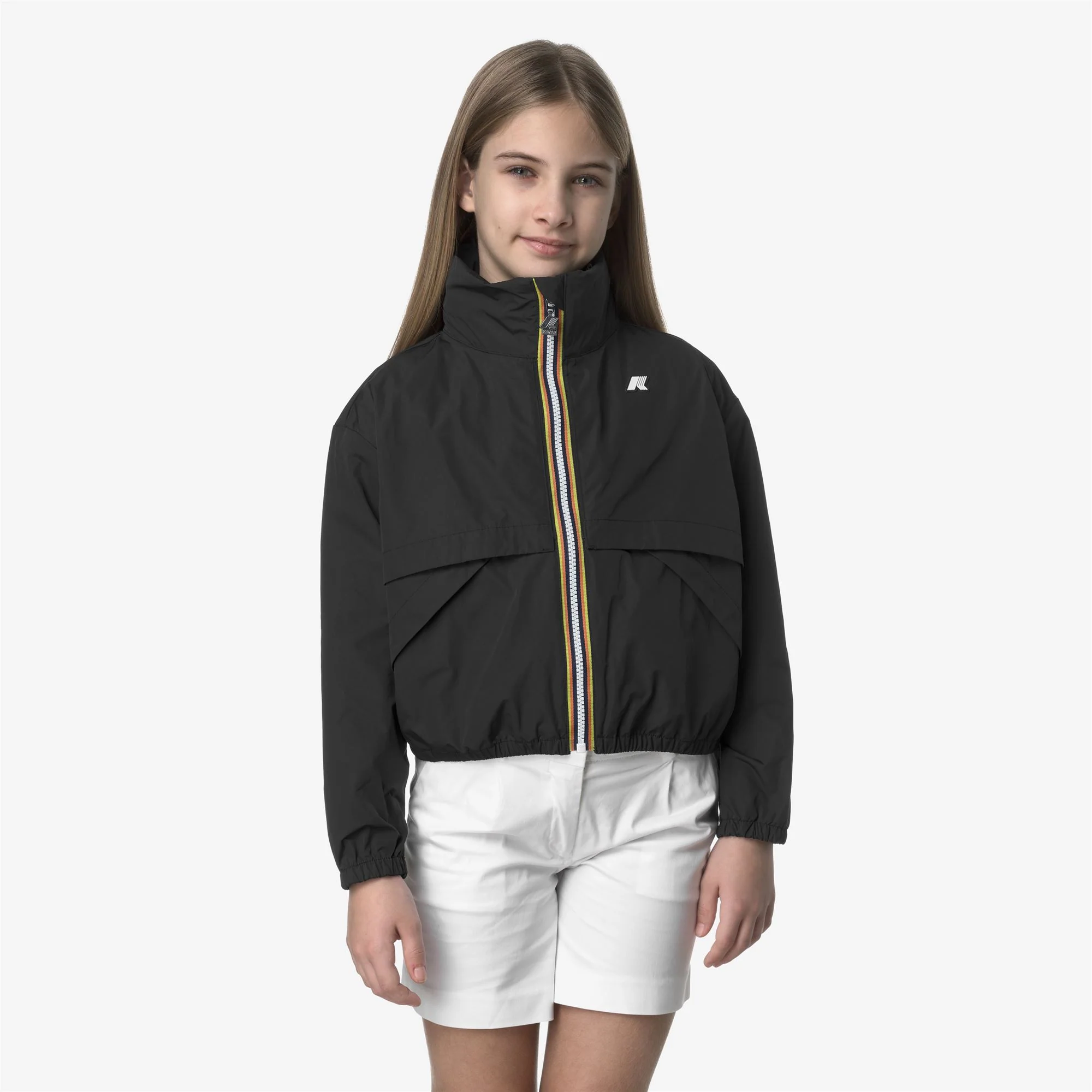 P. AUBETTE MEMORY TOUCH - Jackets - Short - Girl - BLACK PURE - Image 3
