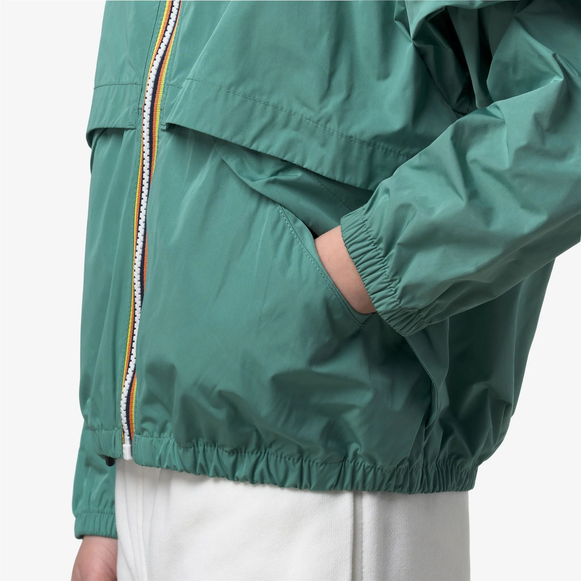 P. AUBETTE MEMORY TOUCH - Jackets - Short - Girl - GREEN MINE - Image 2