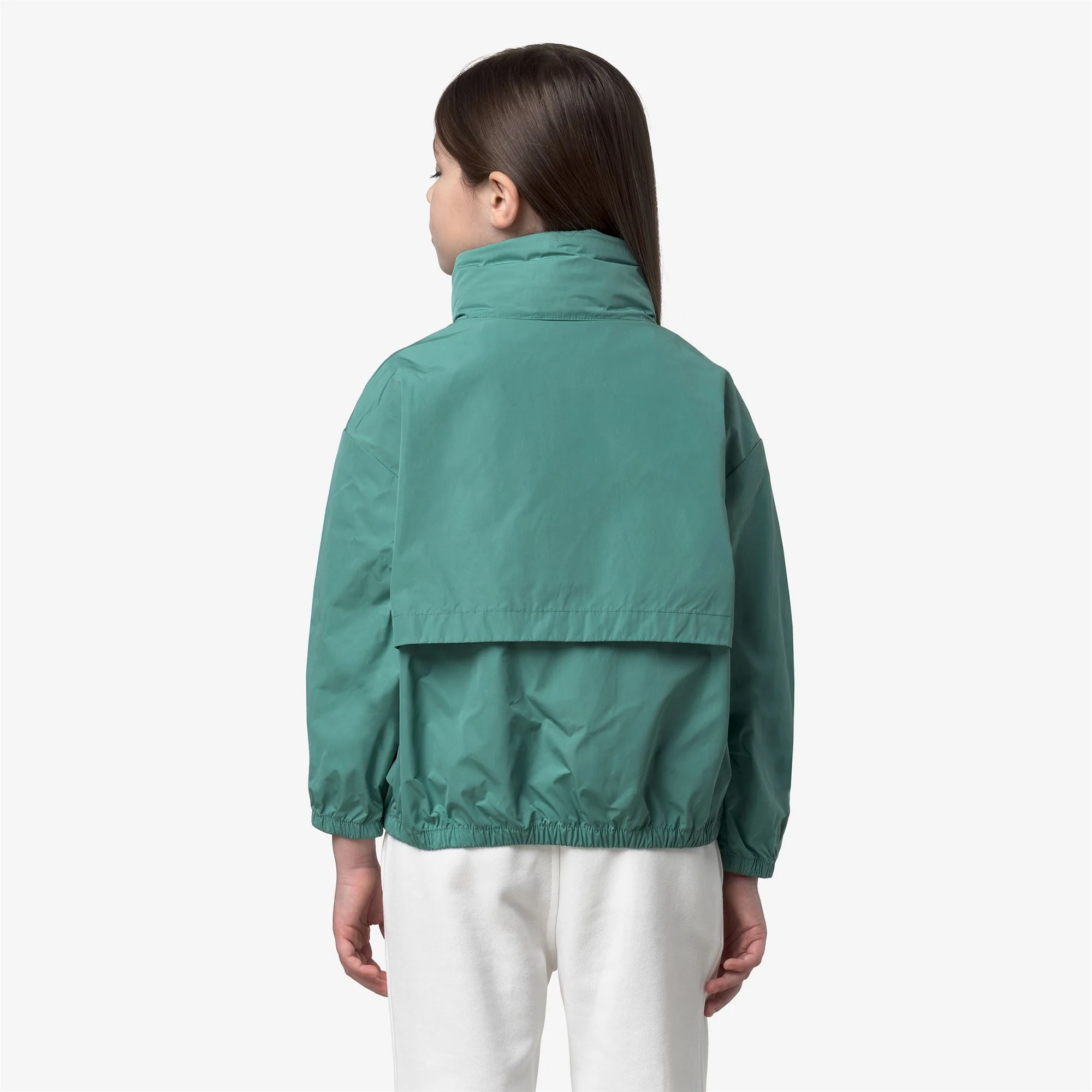 P. AUBETTE MEMORY TOUCH - Jackets - Short - Girl - GREEN MINE - Image 5
