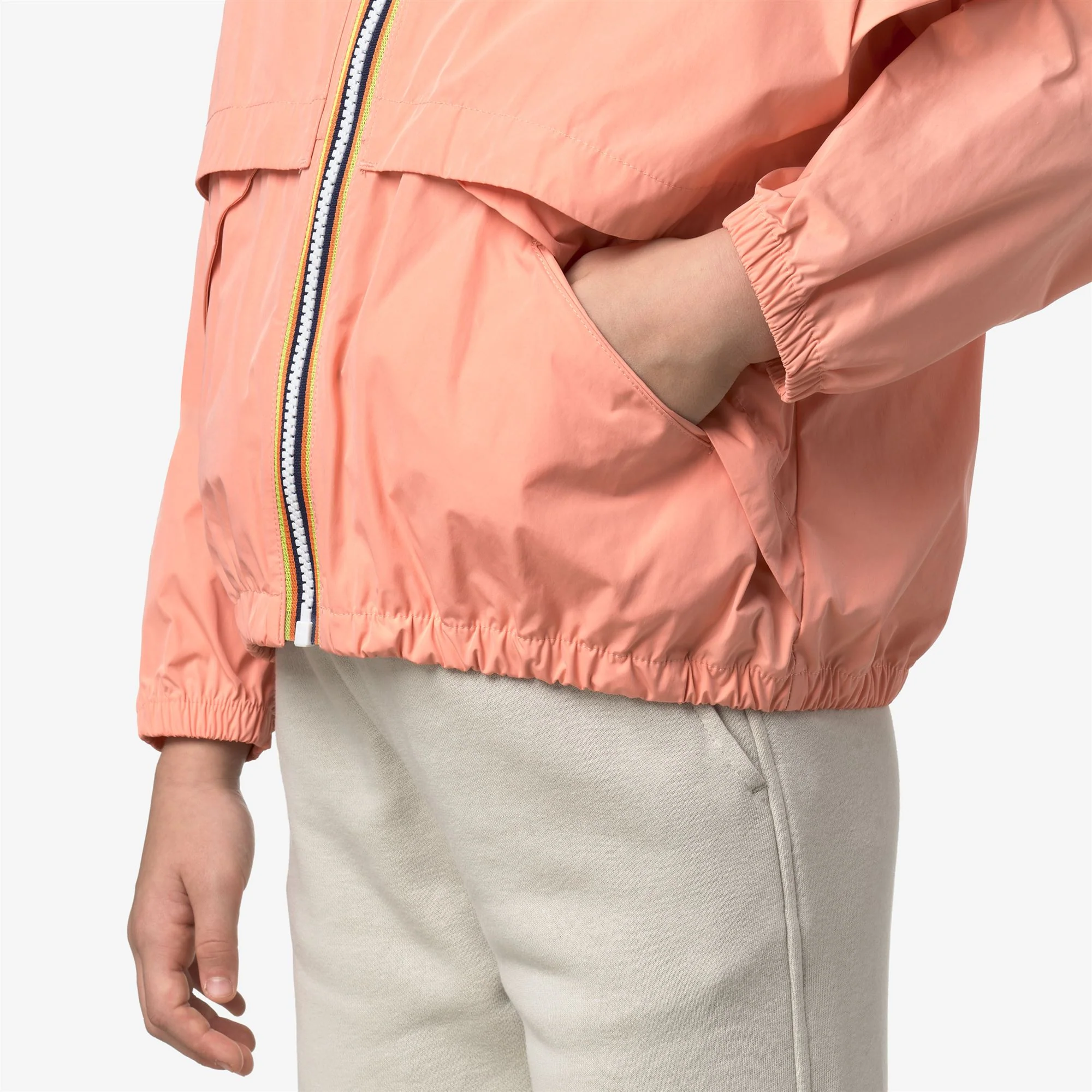 P. AUBETTE MEMORY TOUCH - Jackets - Short - Girl - PINK PAMPLEMOUSSE - Image 2