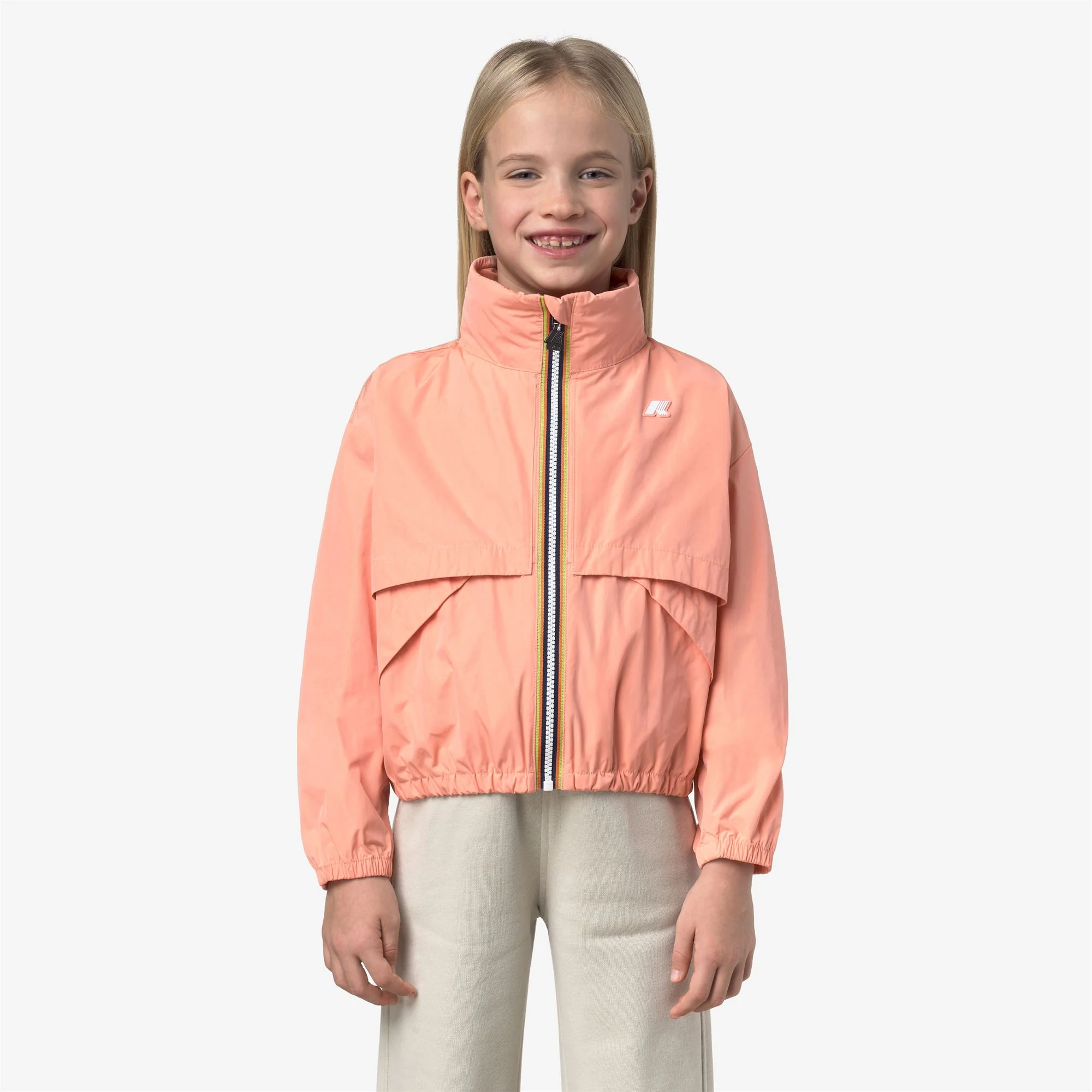 P. AUBETTE MEMORY TOUCH - Jackets - Short - Girl - PINK PAMPLEMOUSSE - Image 3