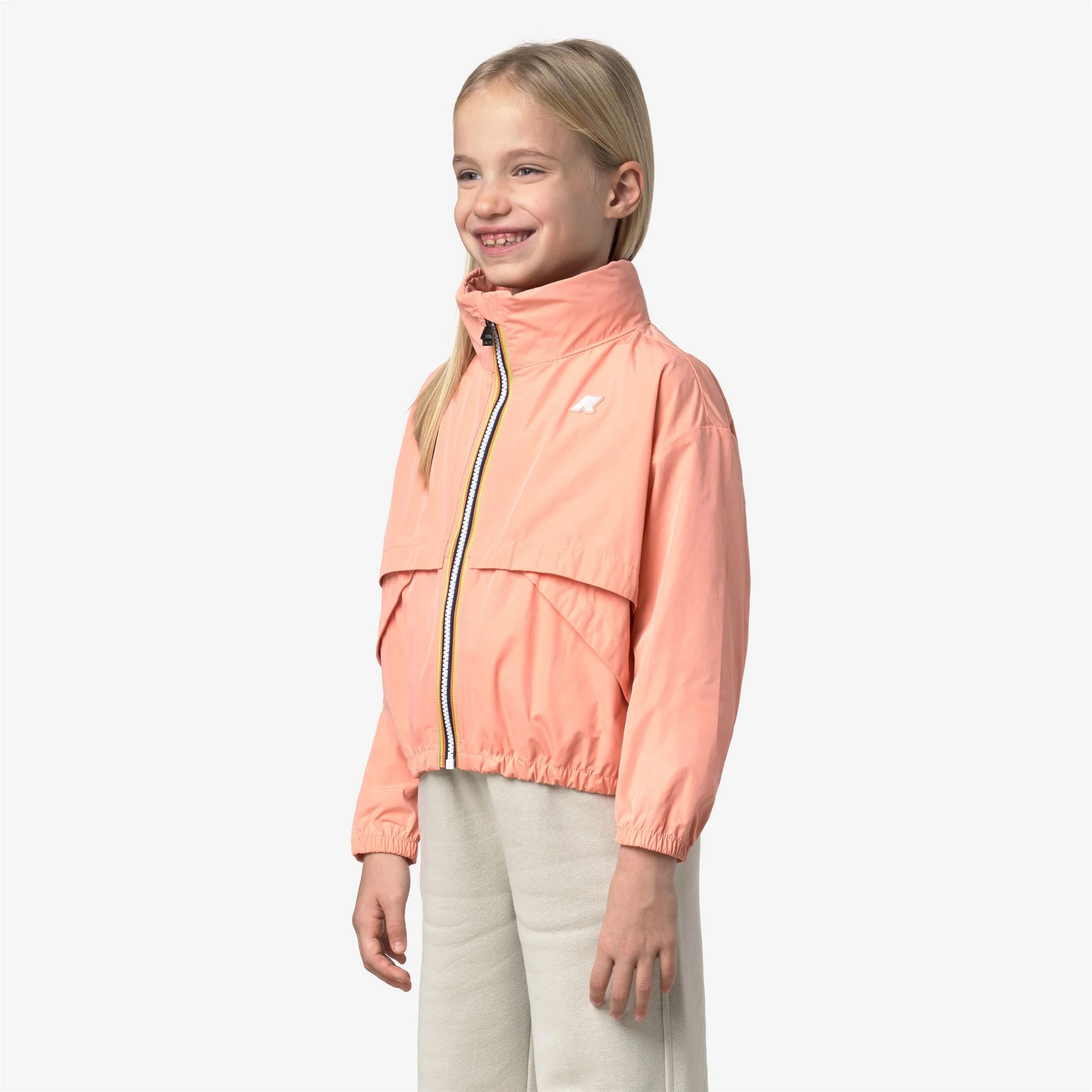 P. AUBETTE MEMORY TOUCH - Jackets - Short - Girl - PINK PAMPLEMOUSSE - Image 4