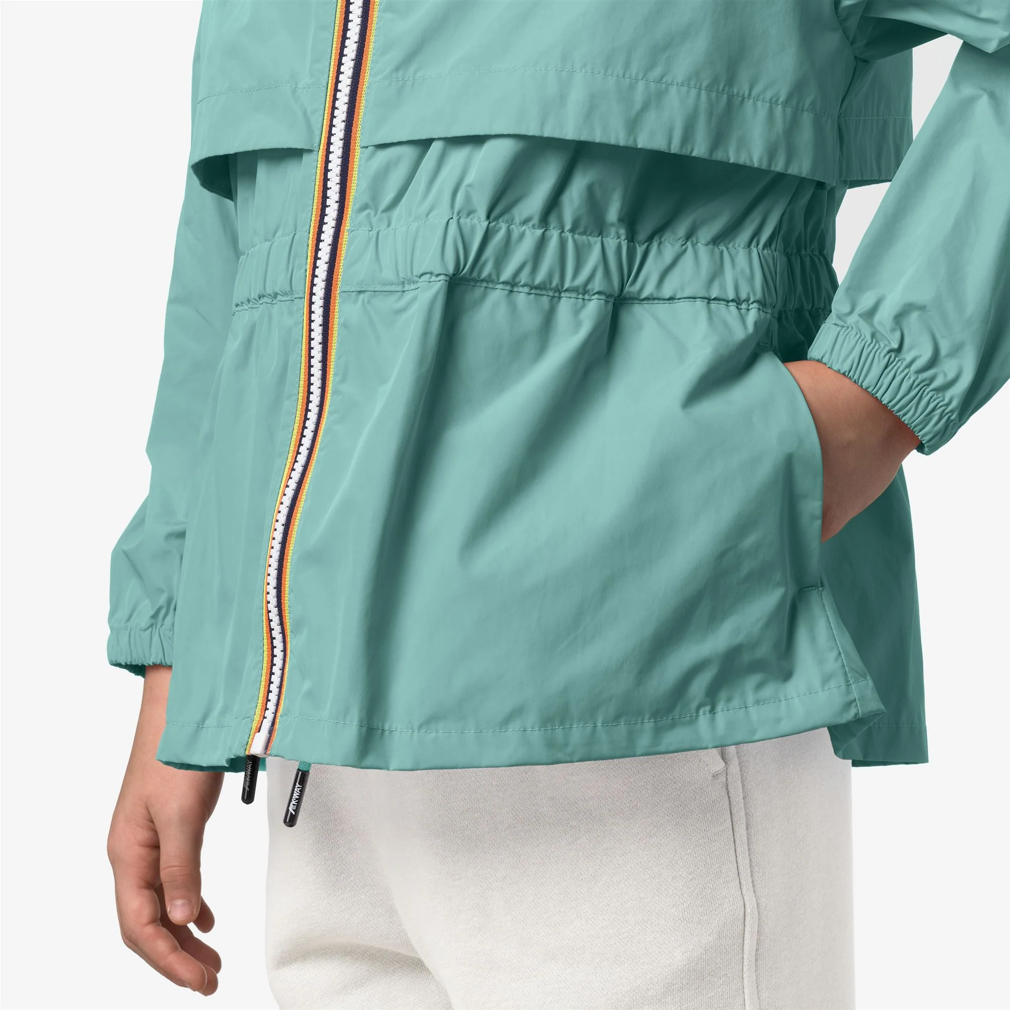 P. AUBINE MEMORY TOUCH - Jackets - Mid - Girl - GREEN MINE - Image 2