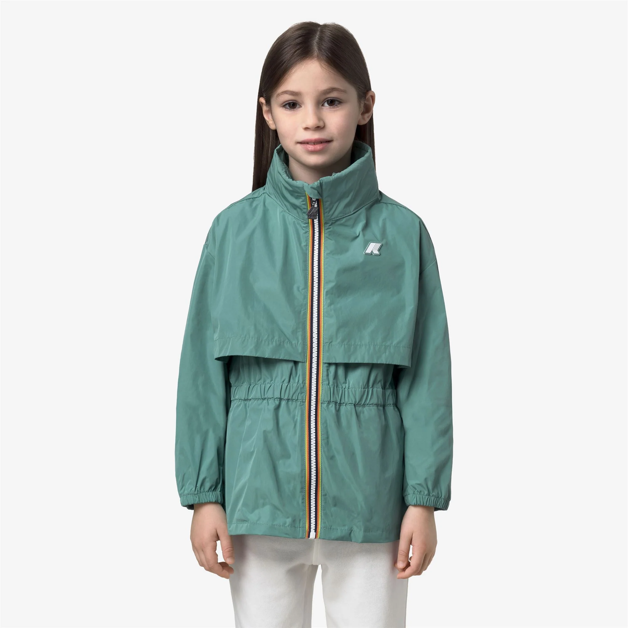 P. AUBINE MEMORY TOUCH - Jackets - Mid - Girl - GREEN MINE - Image 3