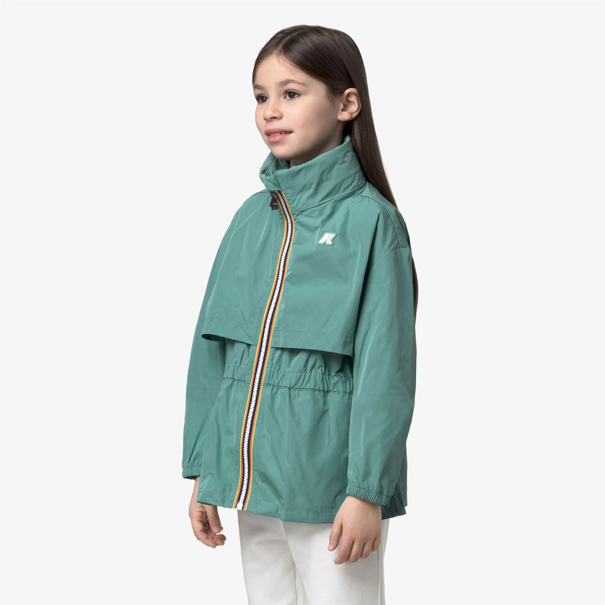 P. AUBINE MEMORY TOUCH - Jackets - Mid - Girl - GREEN MINE - Image 4