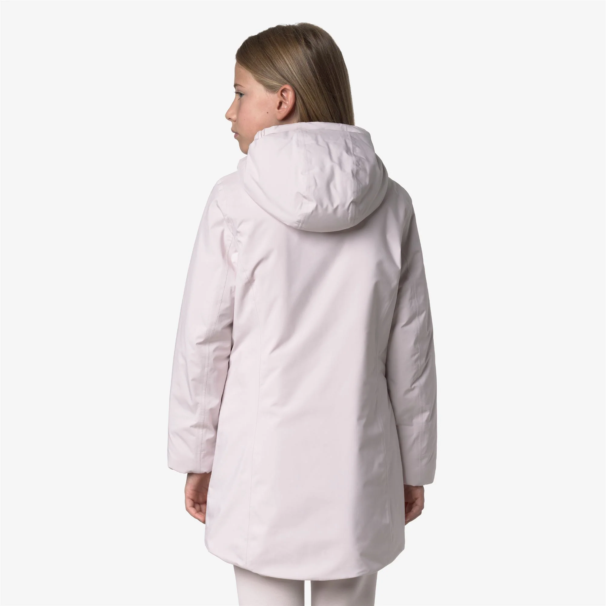 P. DENISE SOFT TOUCH MARMOTTA - Jackets - Mid - Girl - ROSE HUSHED-GREY GOAT - Image 5
