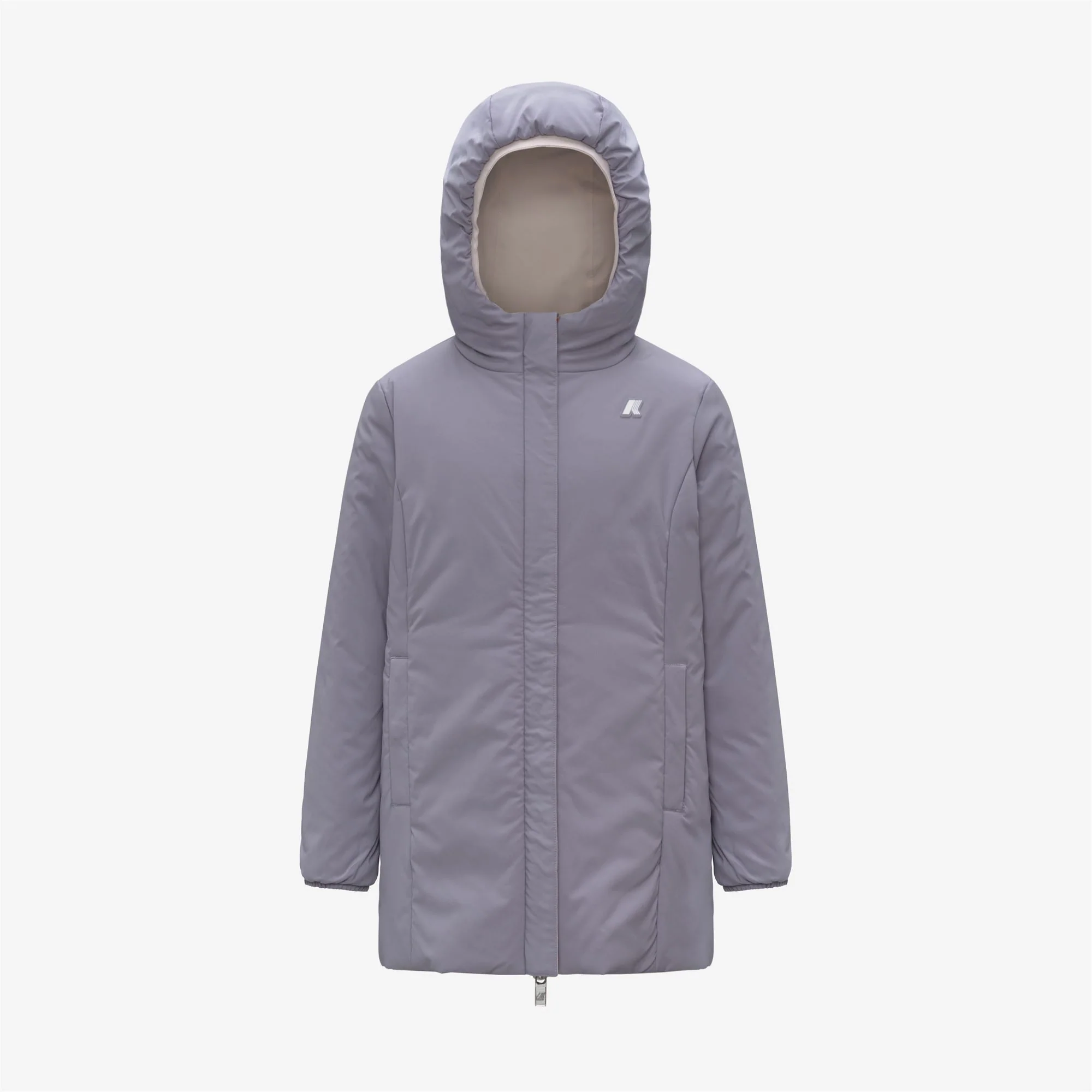 P. DENISE ST WARM REVERSIBLE - Jackets - Mid - Girl - ROSE HUSHED-VIOLET LAVENDER - Image 2
