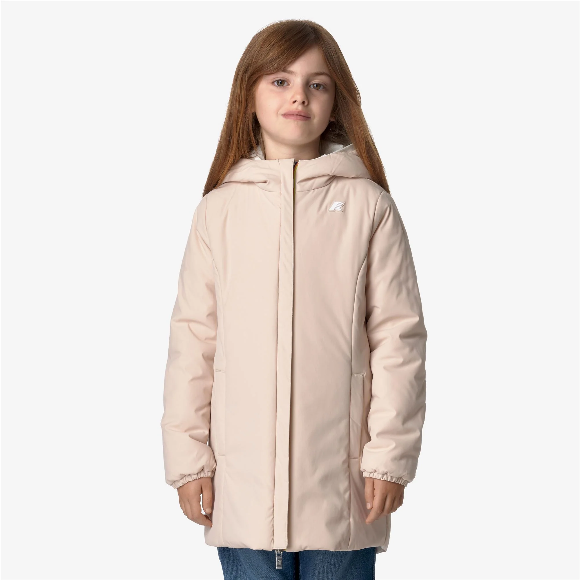P. DENISE ST WARM REVERSIBLE - Jackets - Mid - Girl - WHITE G-PINK T - Image 3