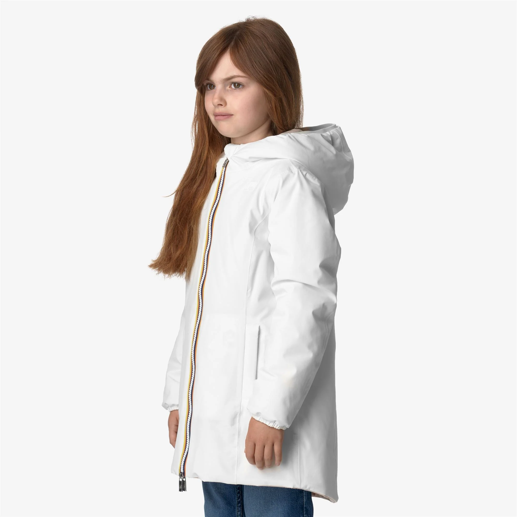 P. DENISE ST WARM REVERSIBLE - Jackets - Mid - Girl - WHITE G-PINK T - Image 5