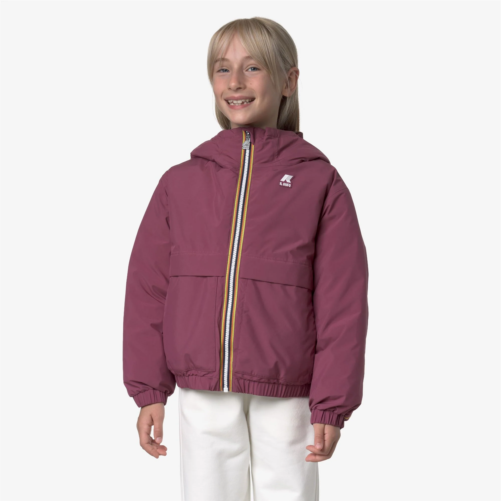 P. FIORELLE - Jackets - Short - Girl - VIOLET DRY ROSE - Image 4