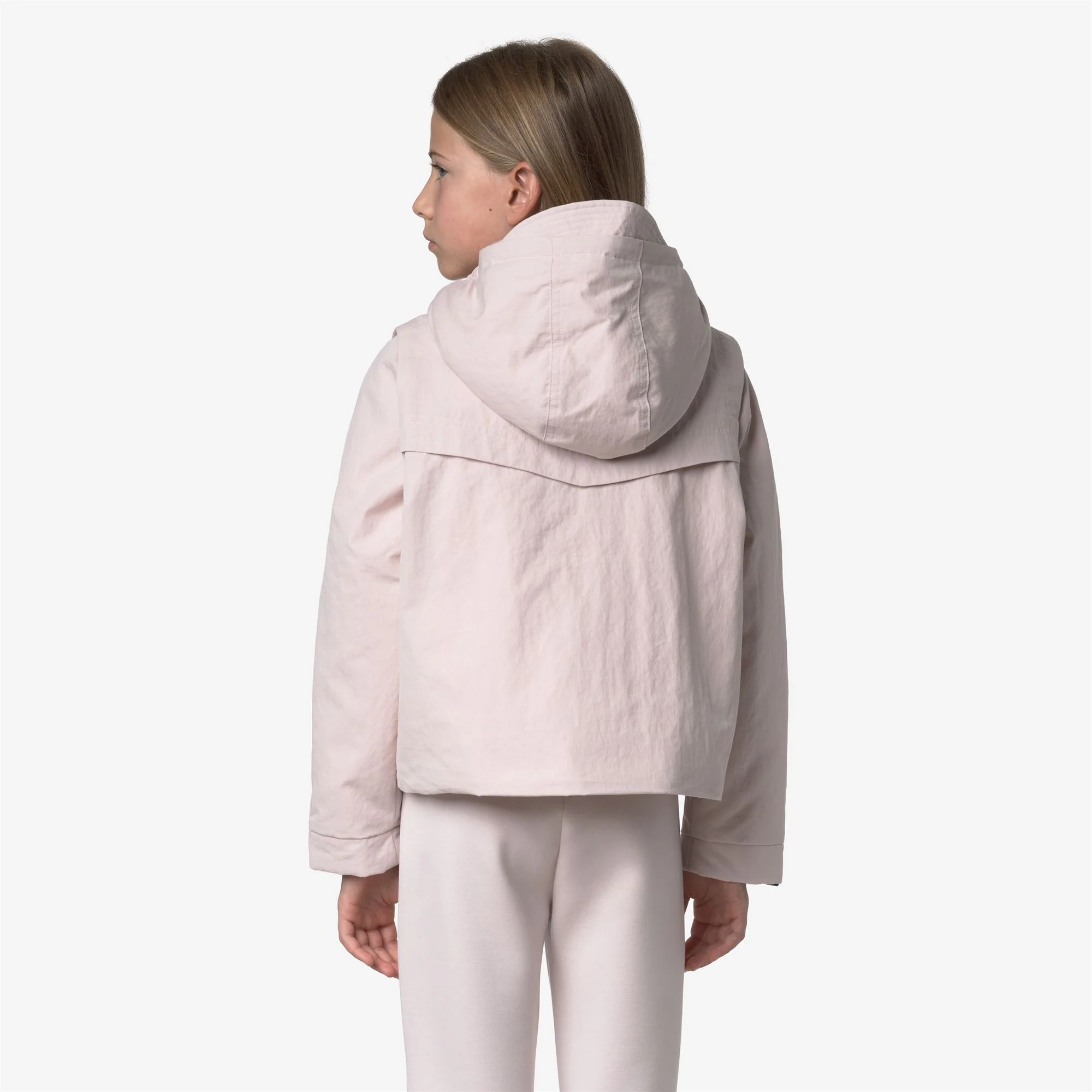 P. IDELLE COTTON FEEL - Jackets - Short - Girl - ROSE HUSHED-WHITE FUR - Image 6