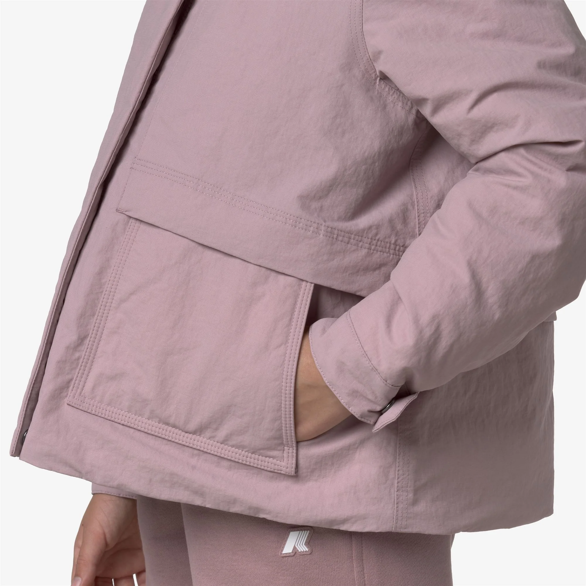 P. KALI WARM COTTON NYLON - Jackets - Short - Girl - ROSE PINKISH - Image 3