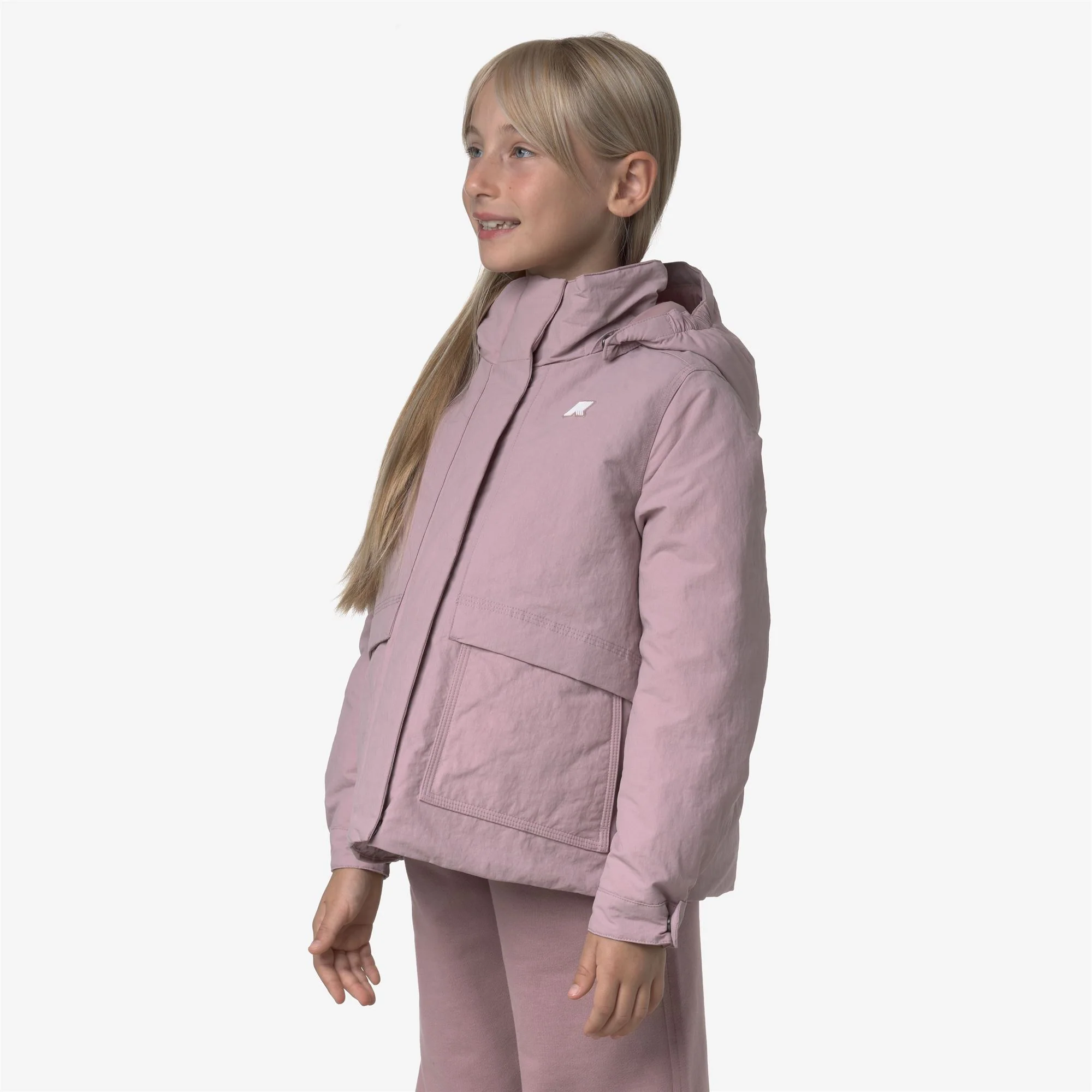 P. KALI WARM COTTON NYLON - Jackets - Short - Girl - ROSE PINKISH - Image 5