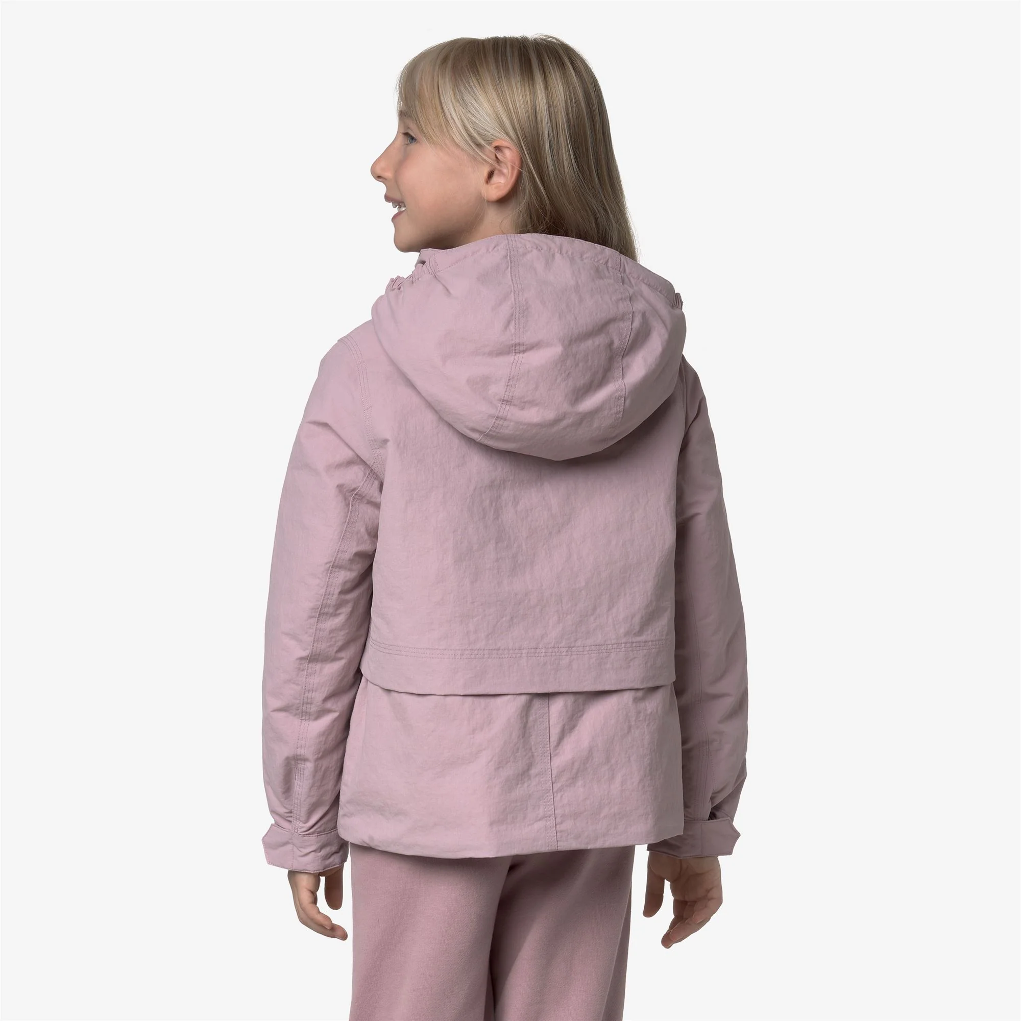 P. KALI WARM COTTON NYLON - Jackets - Short - Girl - ROSE PINKISH - Image 6