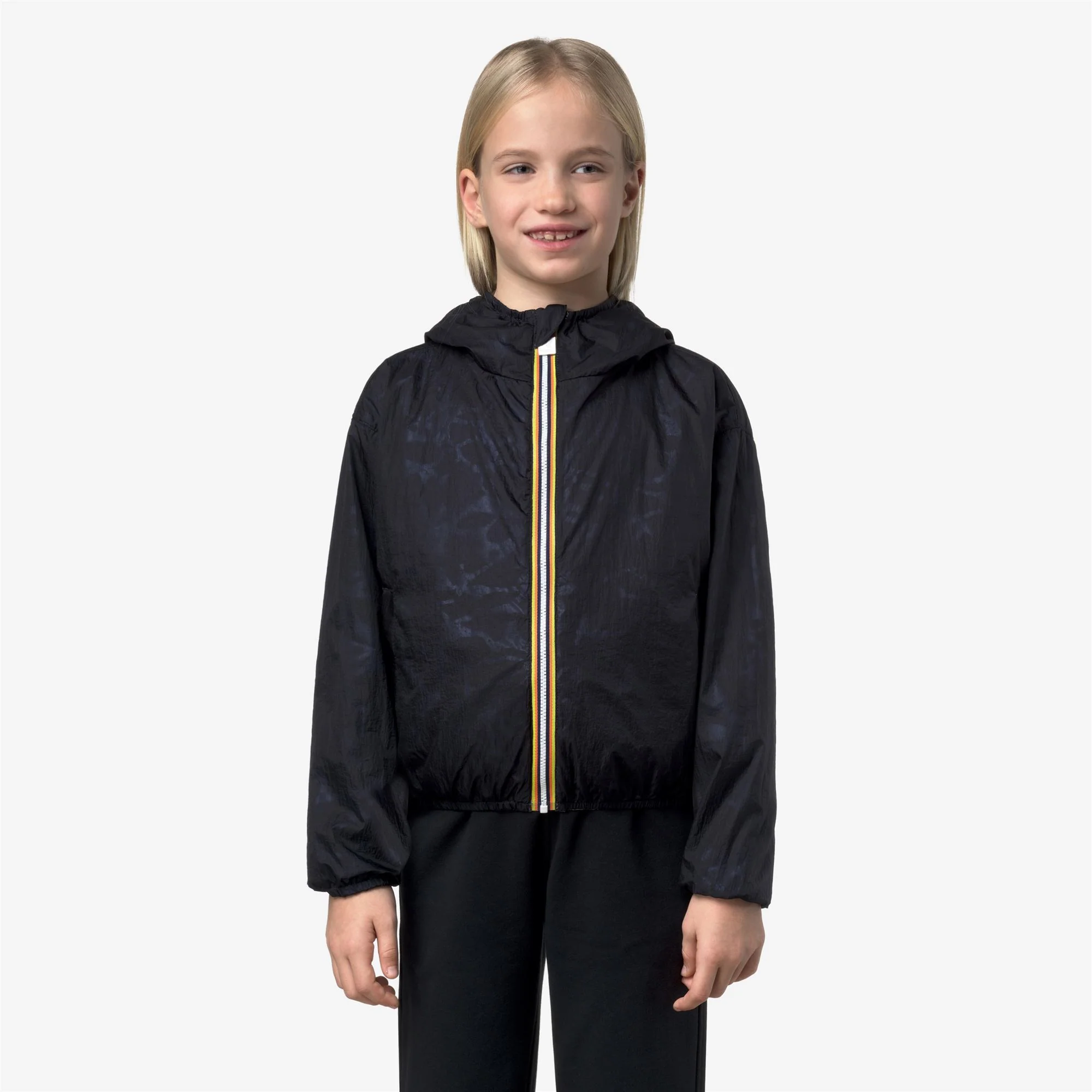 P. LAURETTE SUPER LIGHT LAMI REVERSIBLE - Jackets - Short - Girl - BEIGE LT LAMINATED-BLUE DEPTH - Image 3