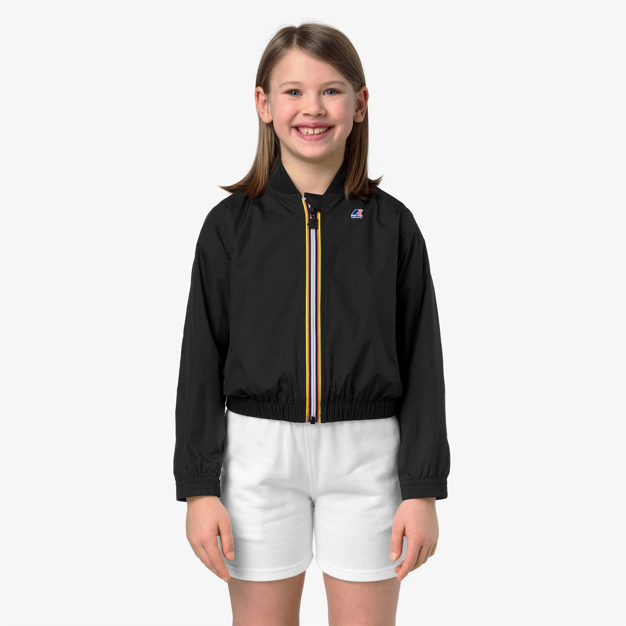 P. LE VRAI 4.0 AZELIE - Jackets - Short - Girl - BLACK PURE - Image 4