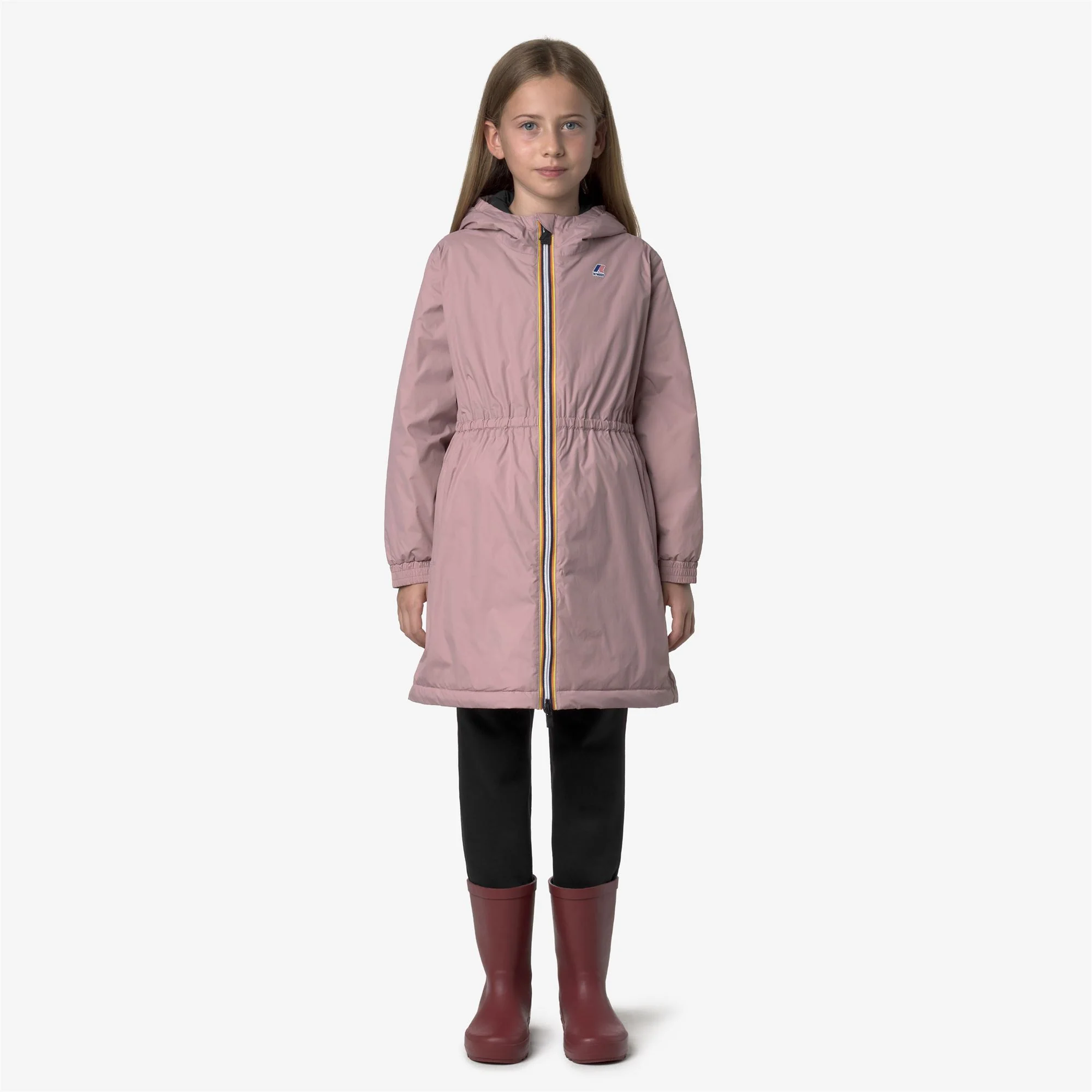 P.  DELIA WARM - Jackets - 3/4 LENGTH - Girl - ROSE PINKISH - Image 4