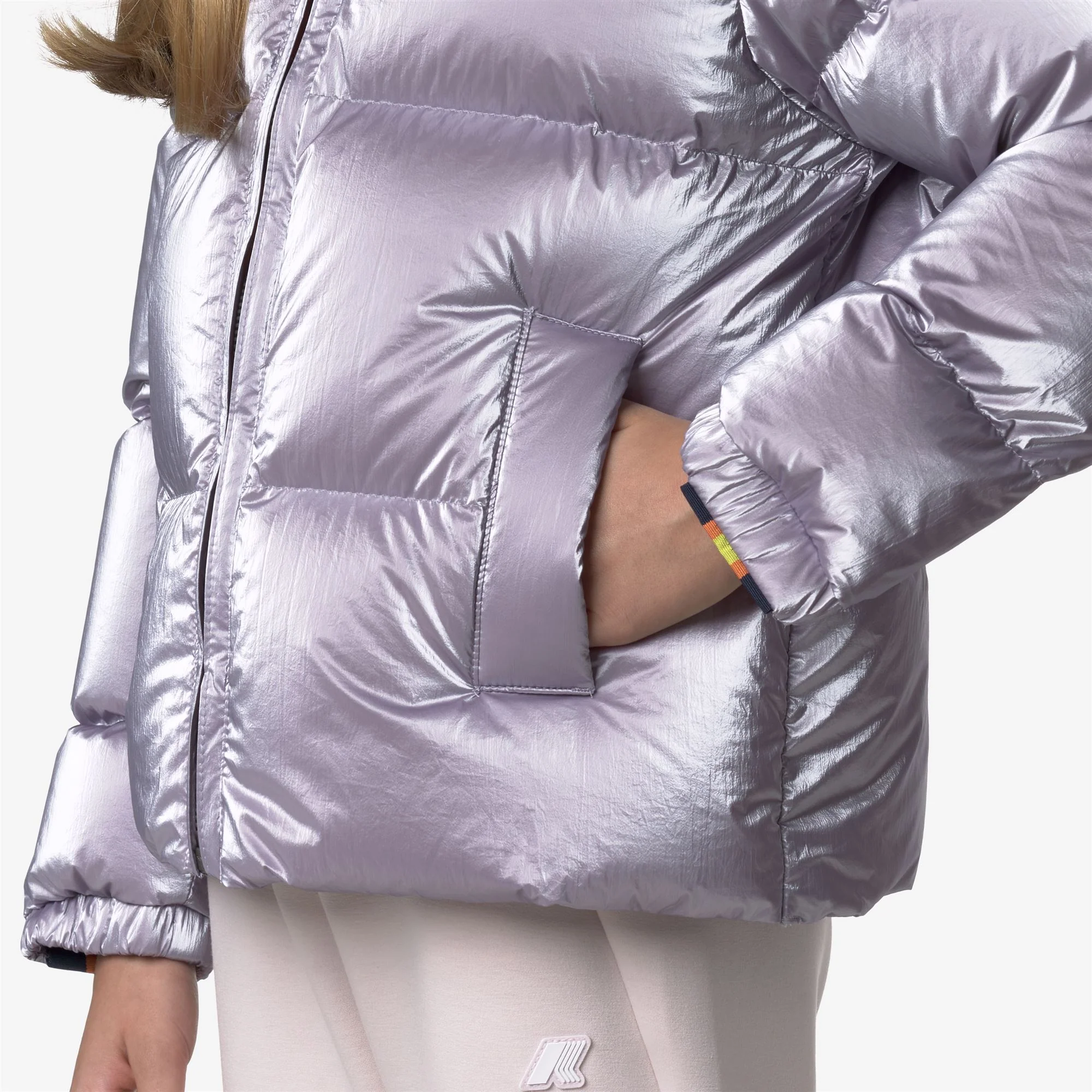 P. LETHILLE THERMO PEARLY - Jackets - Short - Girl - VIOLET LAVANDER COMBO - Image 2